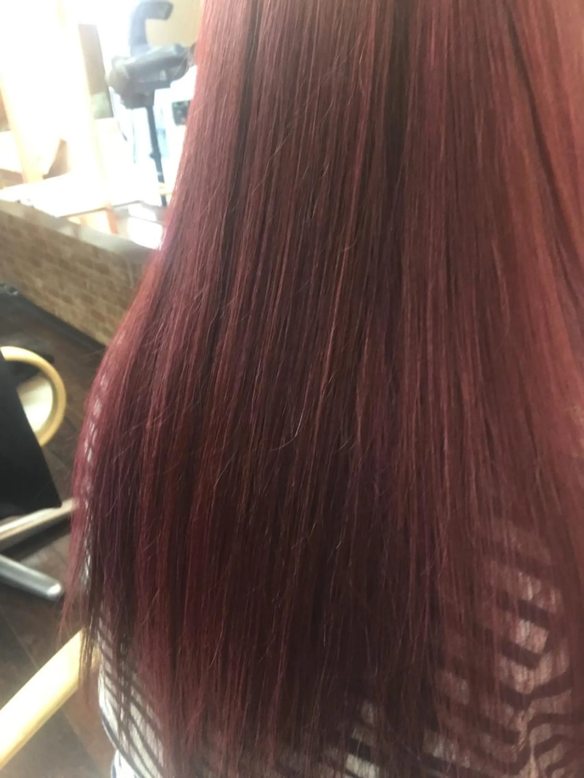 ロング カラー 桧山 真のヘアスタイル