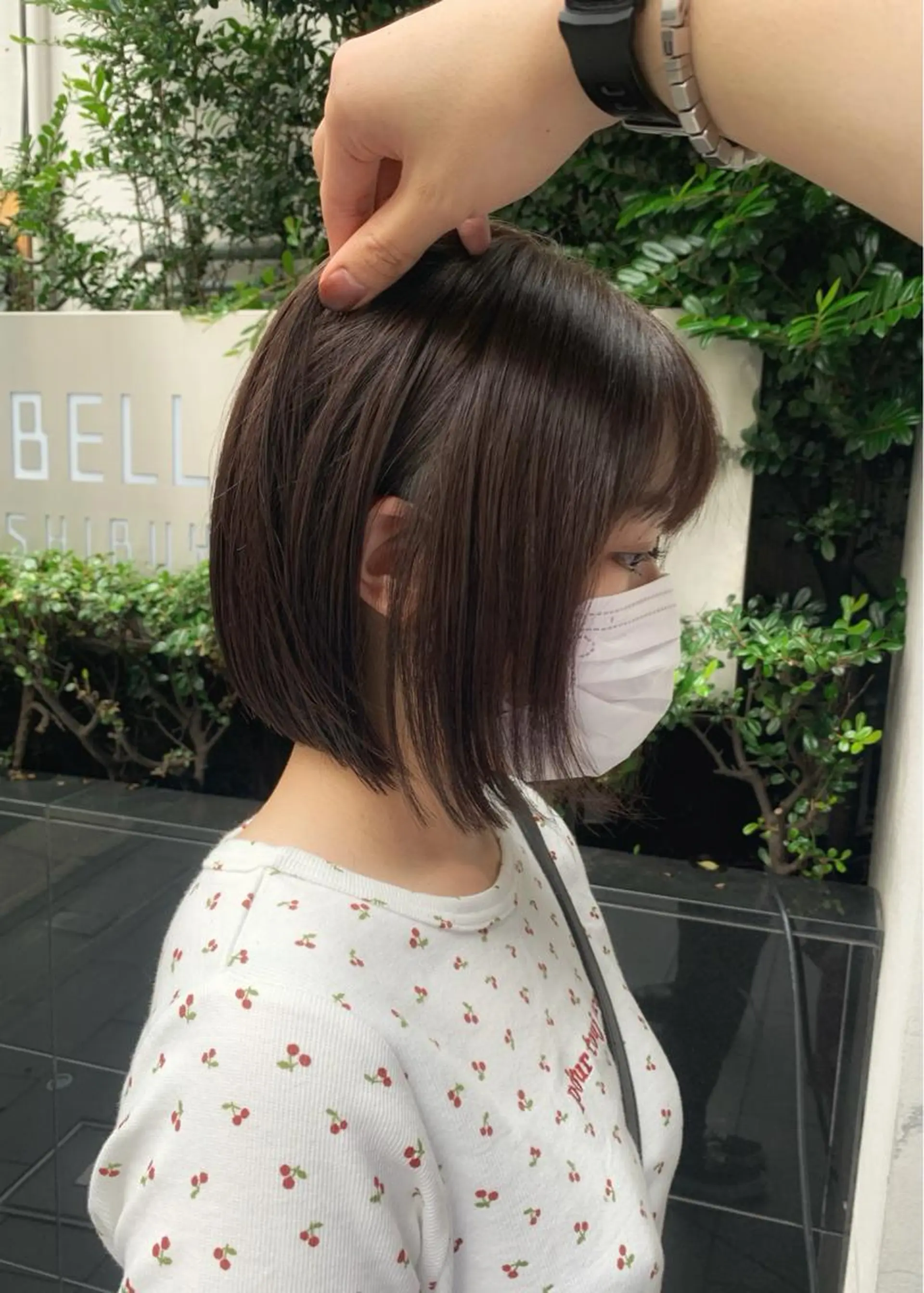 ショート カラー ベージュカラー ブラウンカラー ブラウンベージュ 矢野 晃平のヘアスタイル