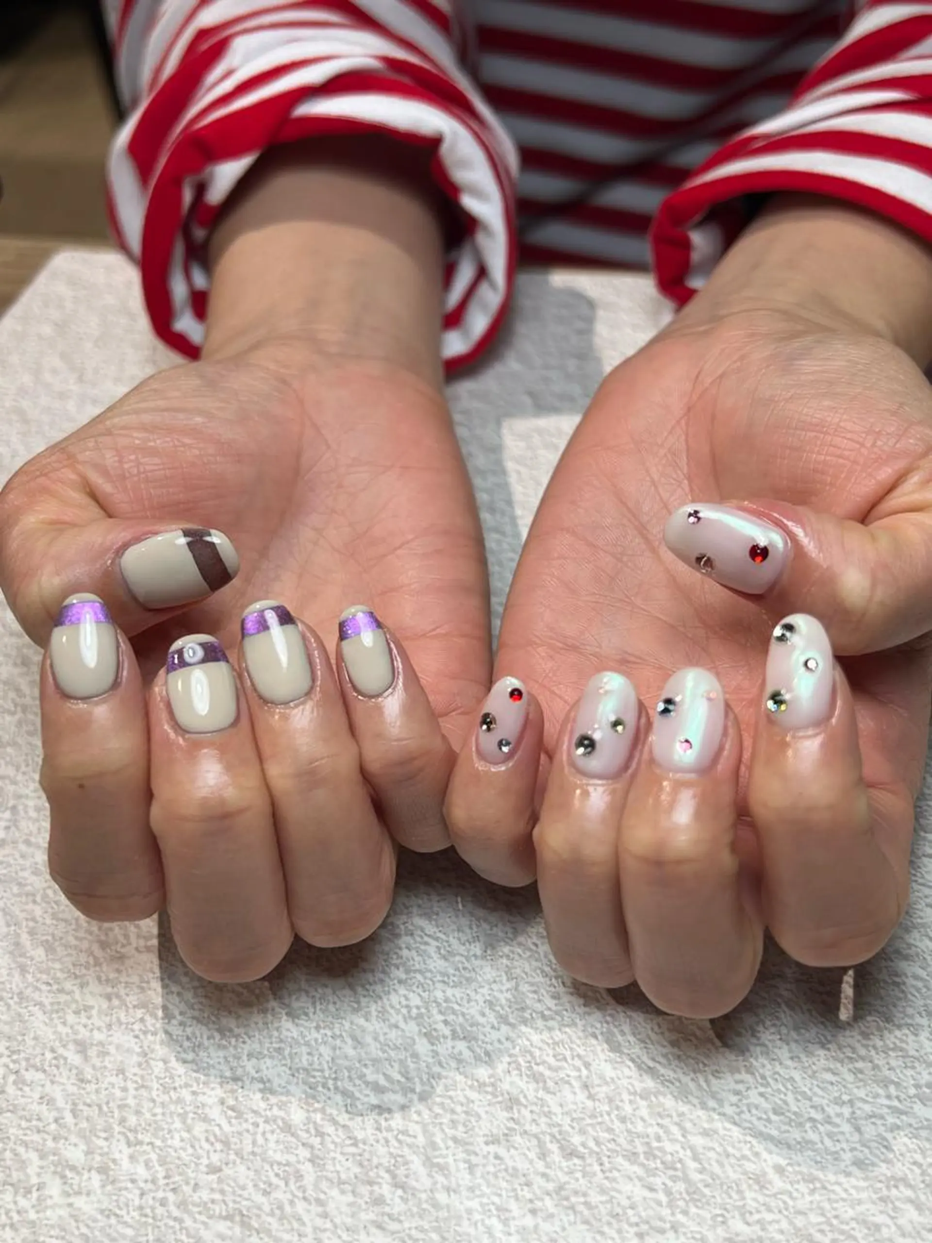 ネイル ハンドネイル OAKたまプラ MiKiのネイルデザイン