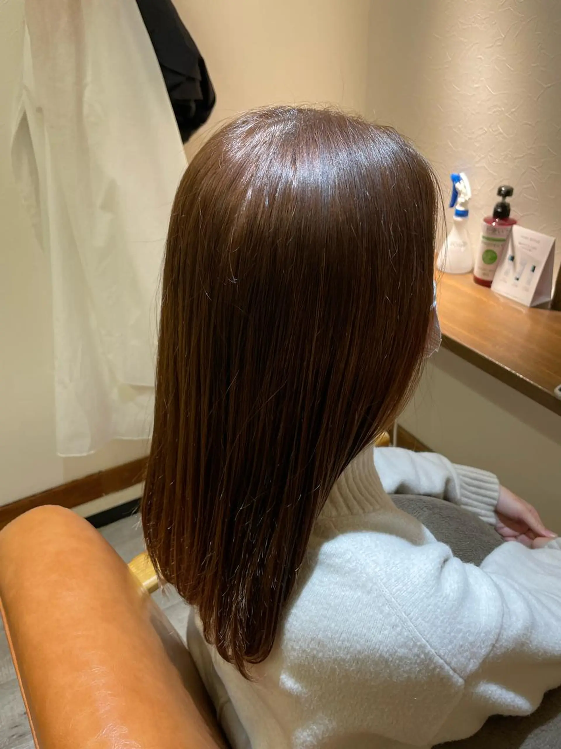 セミロング カラー 古井 成のヘアスタイル