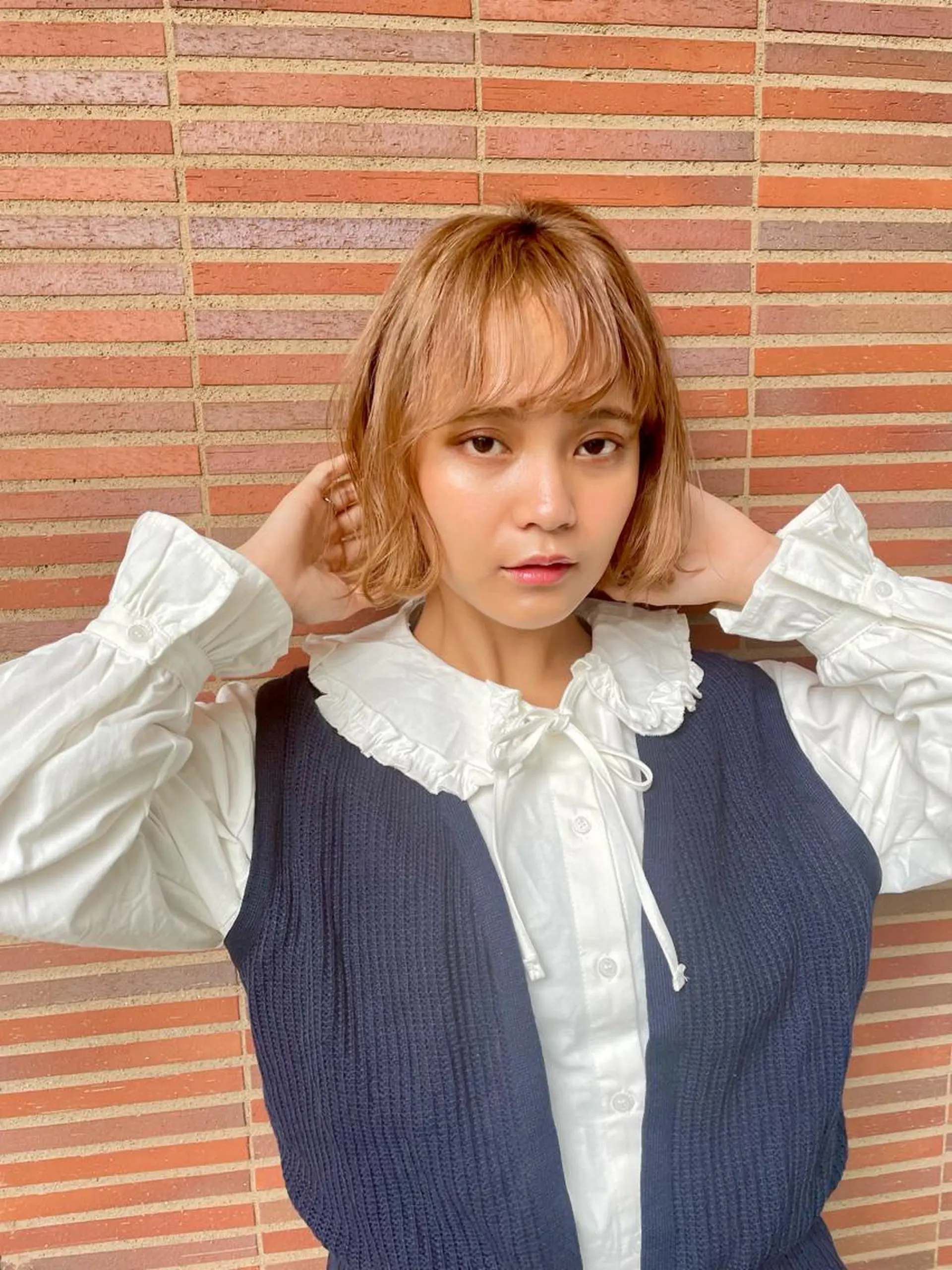 ショート カット ヘアカラー 澤崎 智代のヘアスタイル