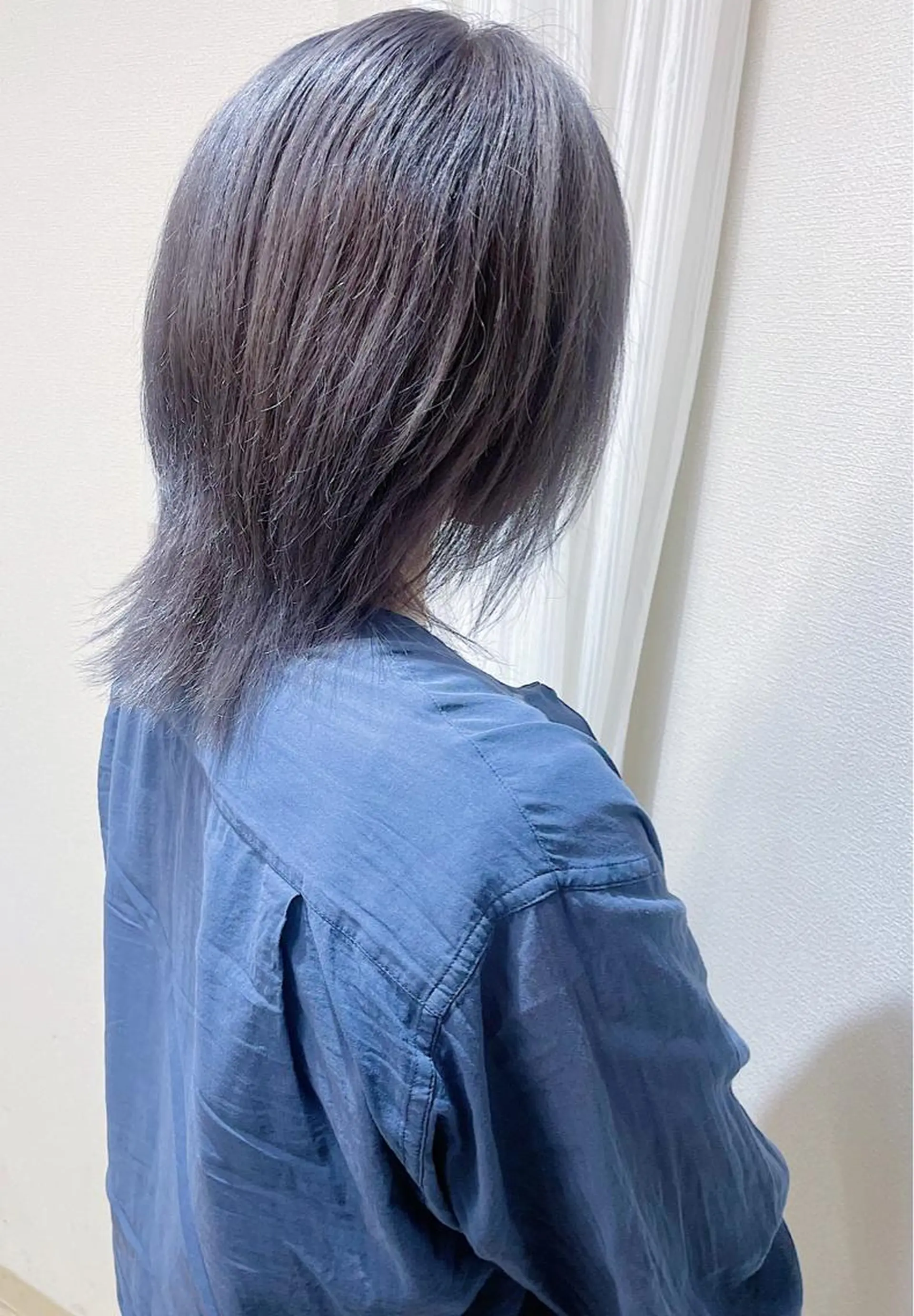 ミディアム カラー ケアブリーチ /髪質 改善/古橋圭史郎のヘアスタイル