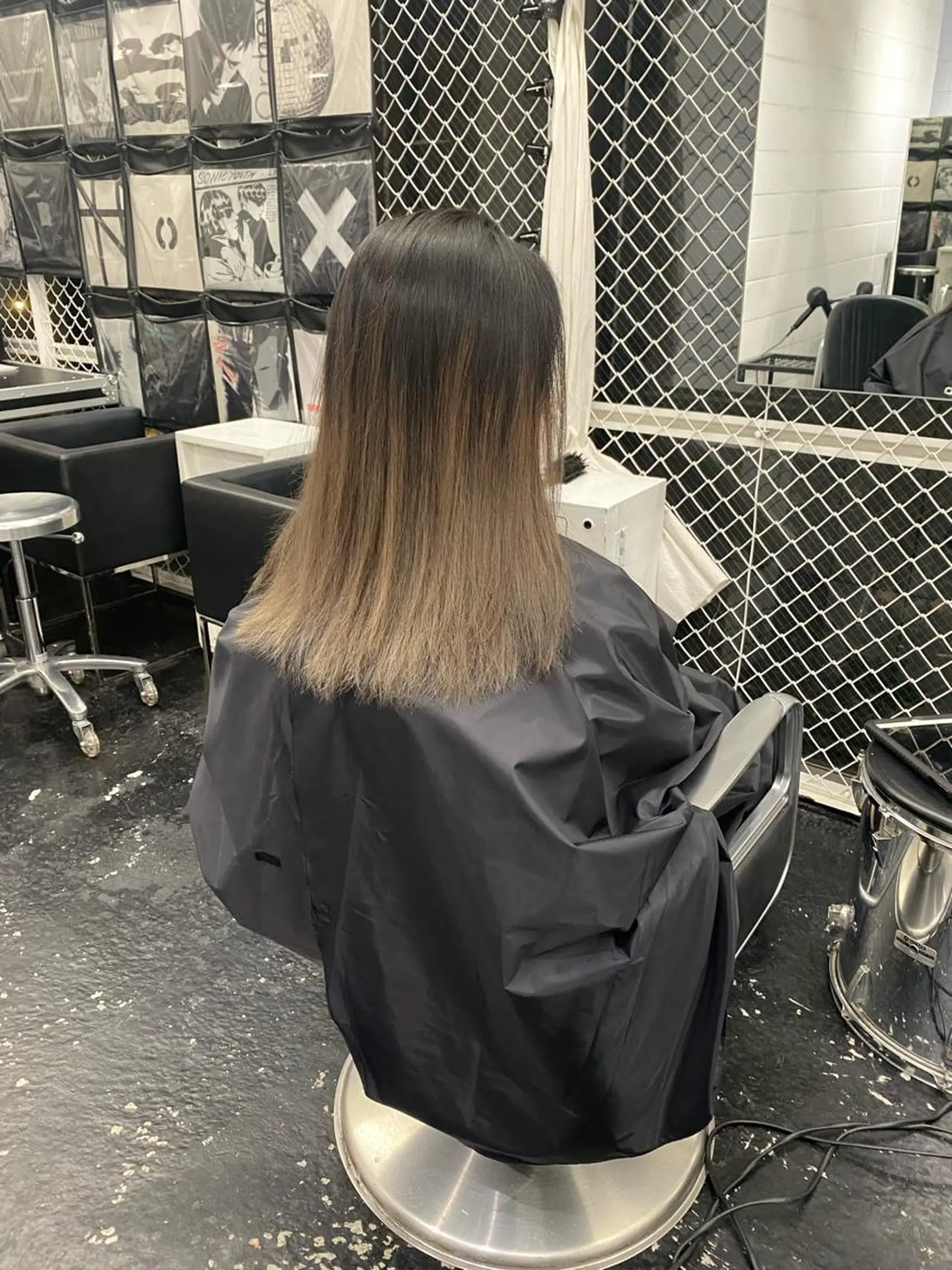 ロング カラー パーマ ヘアアレンジ メンズ ブリーチ　ハイトーン 特化🌈フジタハルキのヘアスタイル