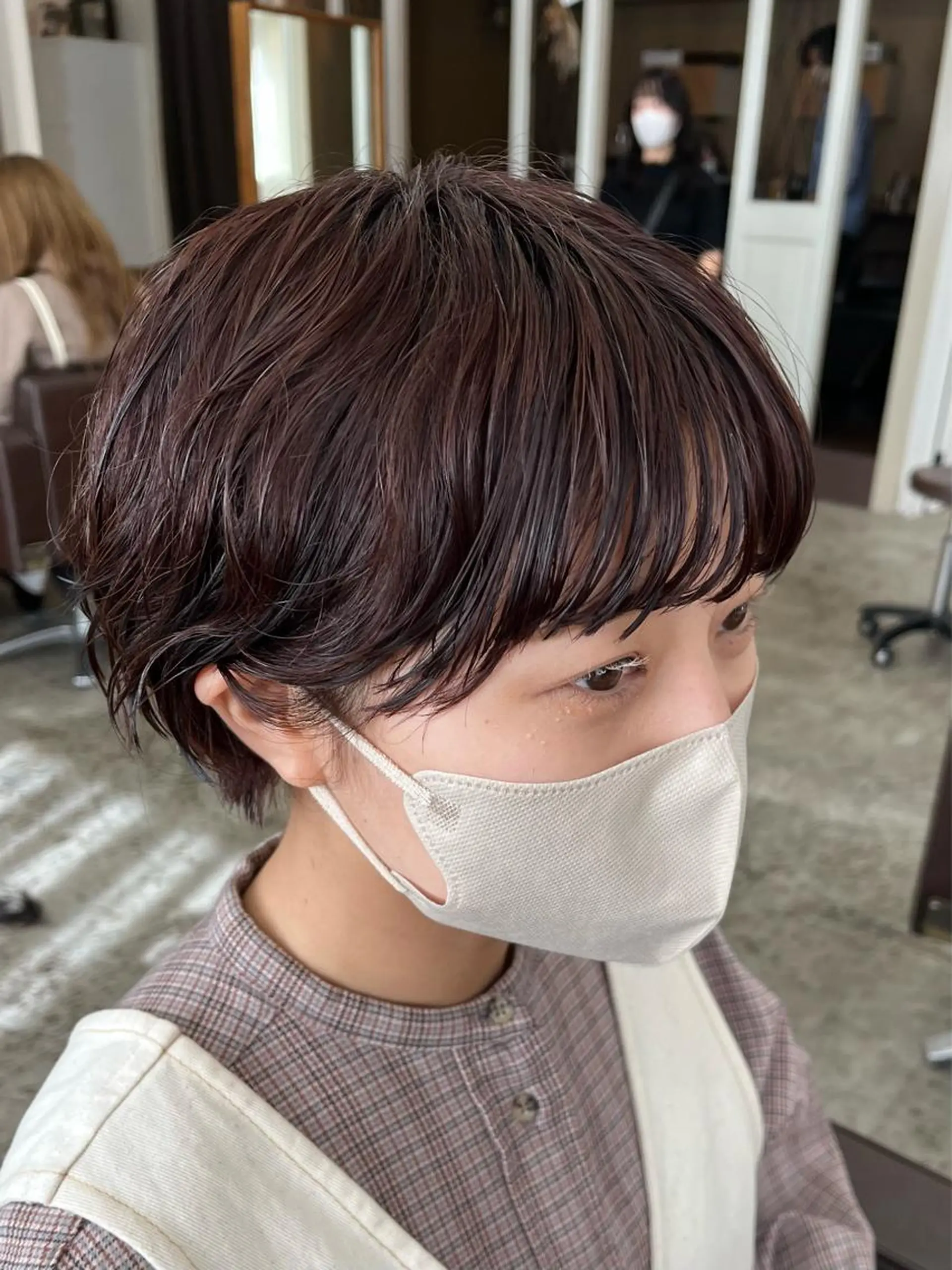 ショート カット ヘアカラー トリートメント ショートスタイル /tomo.のヘアスタイル