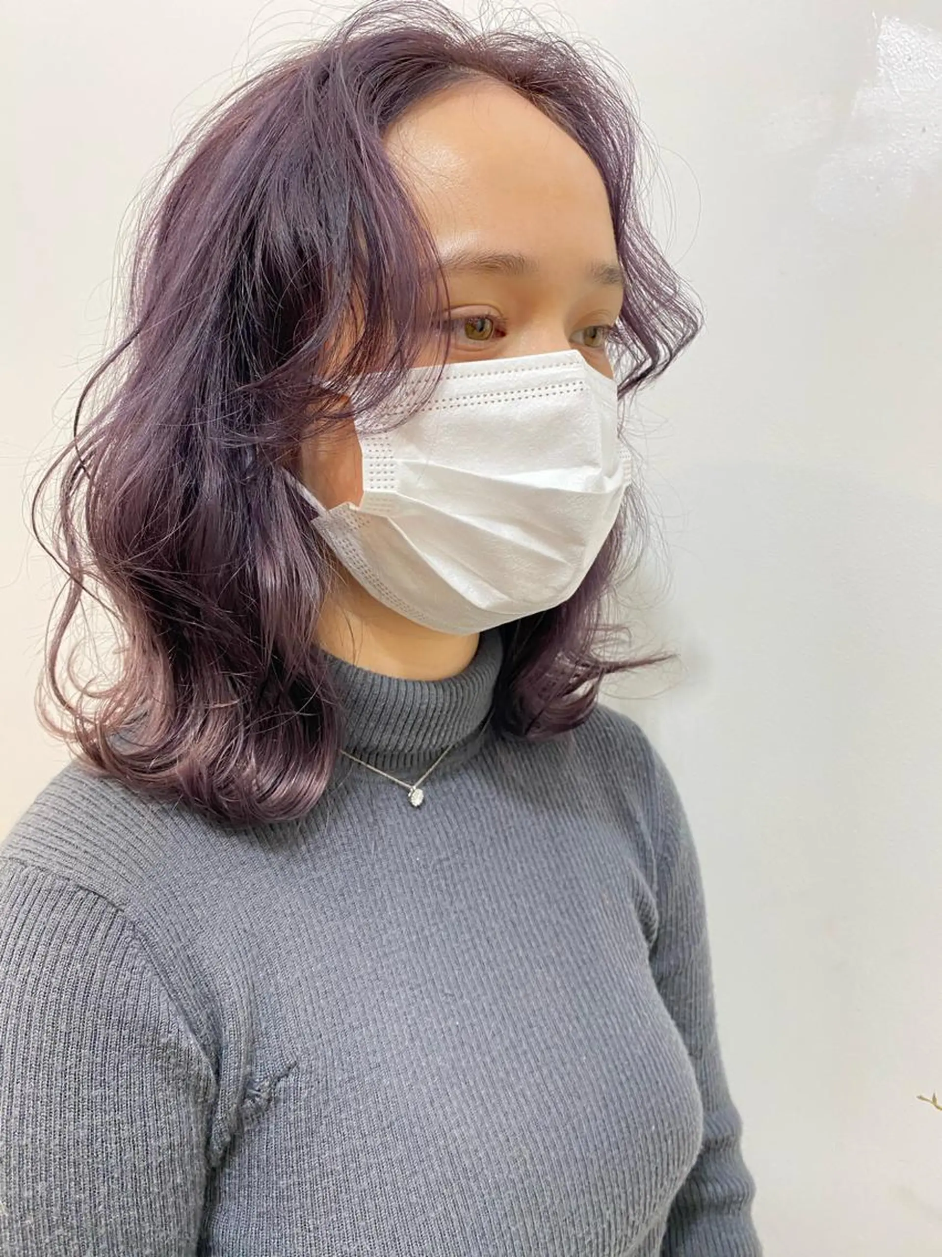 ミディアム カラー 🌈髪質改善特化🌈 ルフレのヘアスタイル