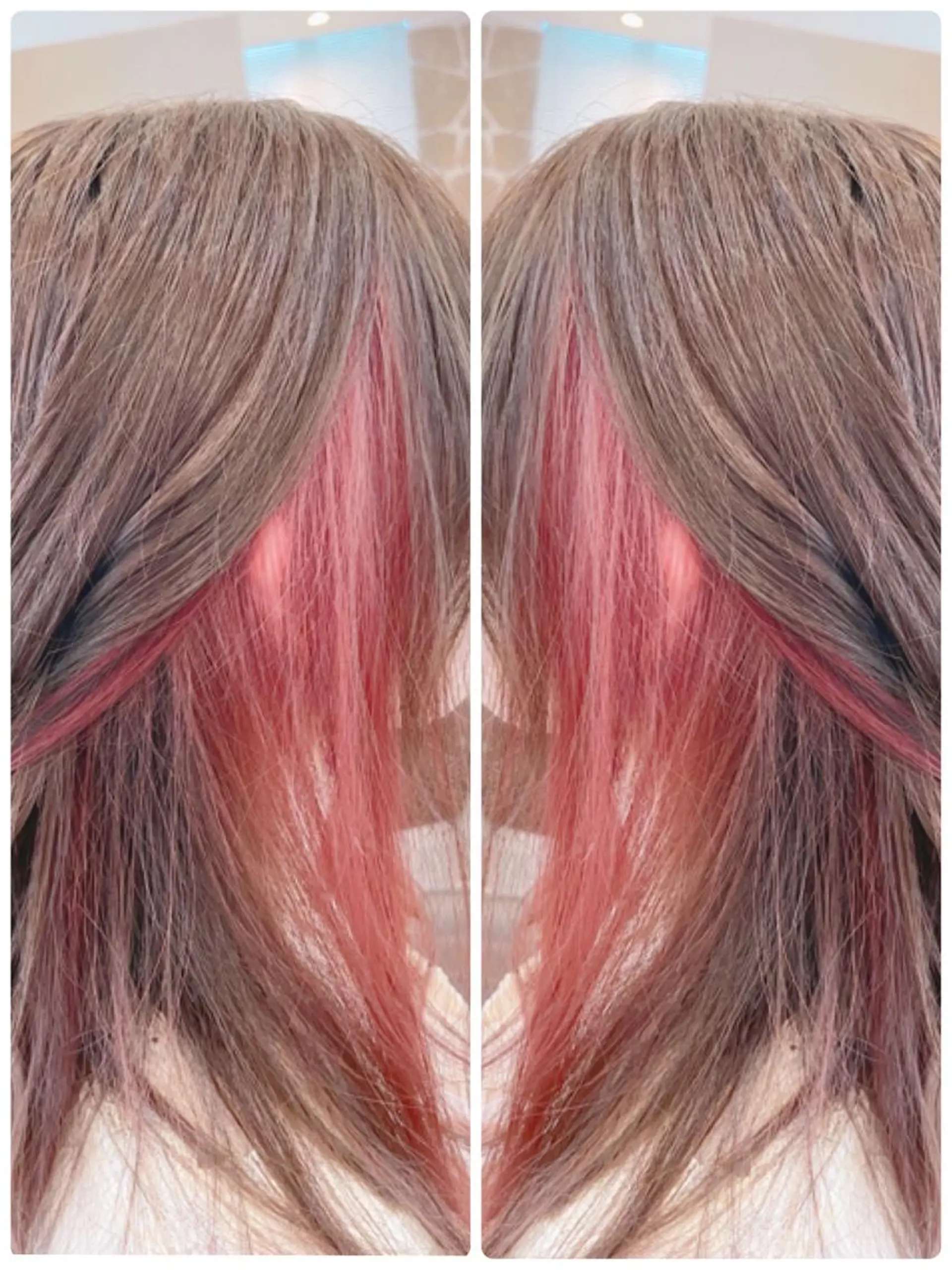 セミロング cecile hair所属・開發 紗貴のヘアスタイル