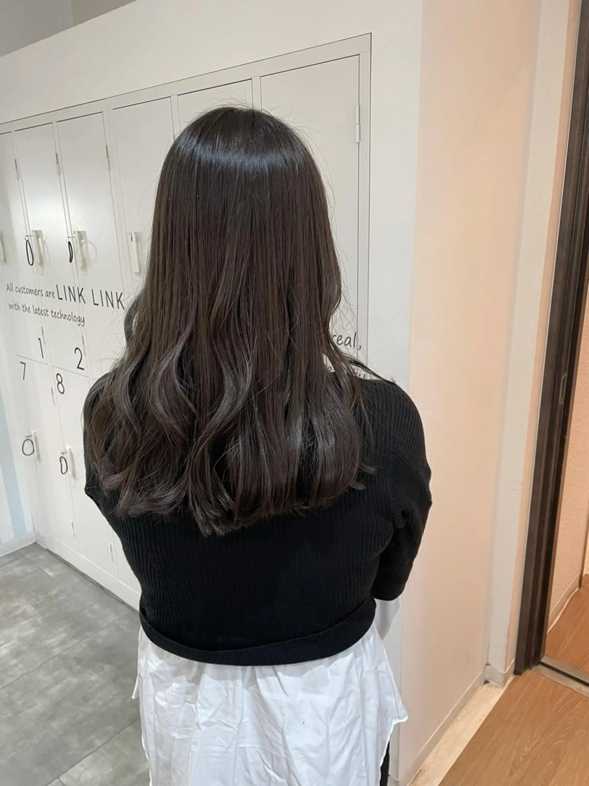 ロング カラー ヤマナカ エリカのヘアスタイル