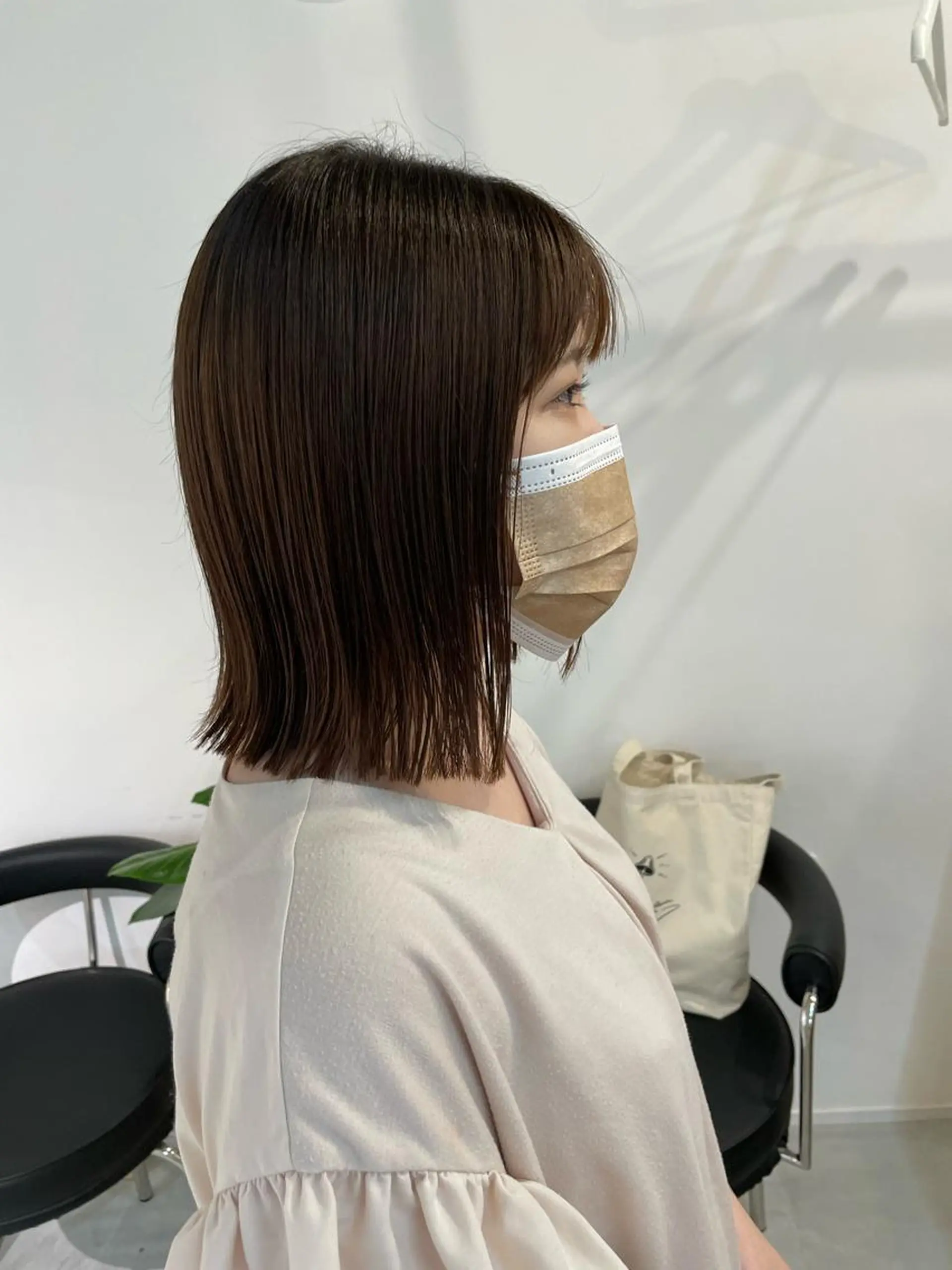 ミディアム ボブ 外ハネヘア fit/ madokaのヘアスタイル