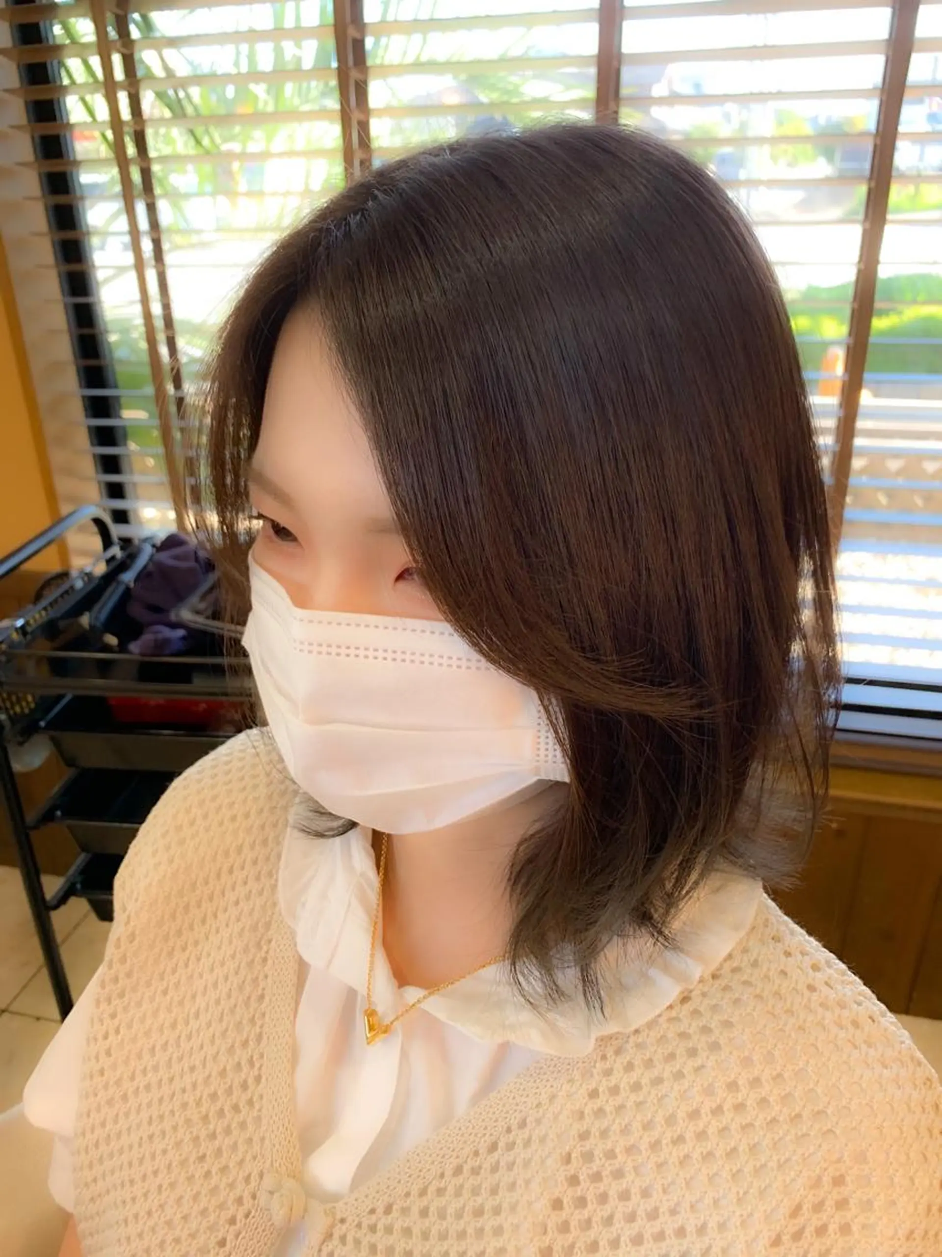 ミディアム カラー 縮毛矯正/髪質改善 飯田公祐のヘアスタイル