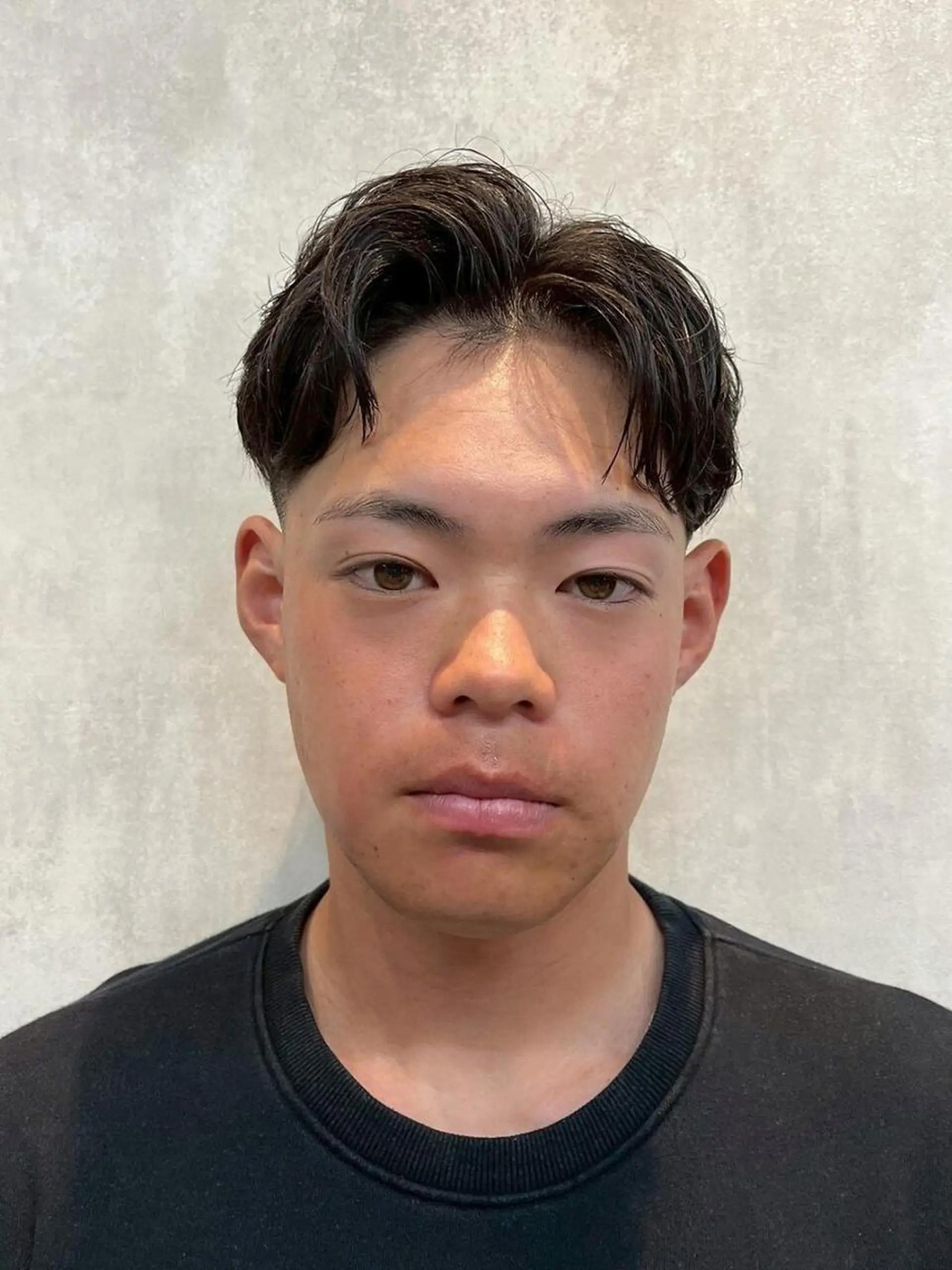 ショート メンズ ツーブロック カット インフィニィトネオ 澤田のヘアスタイル