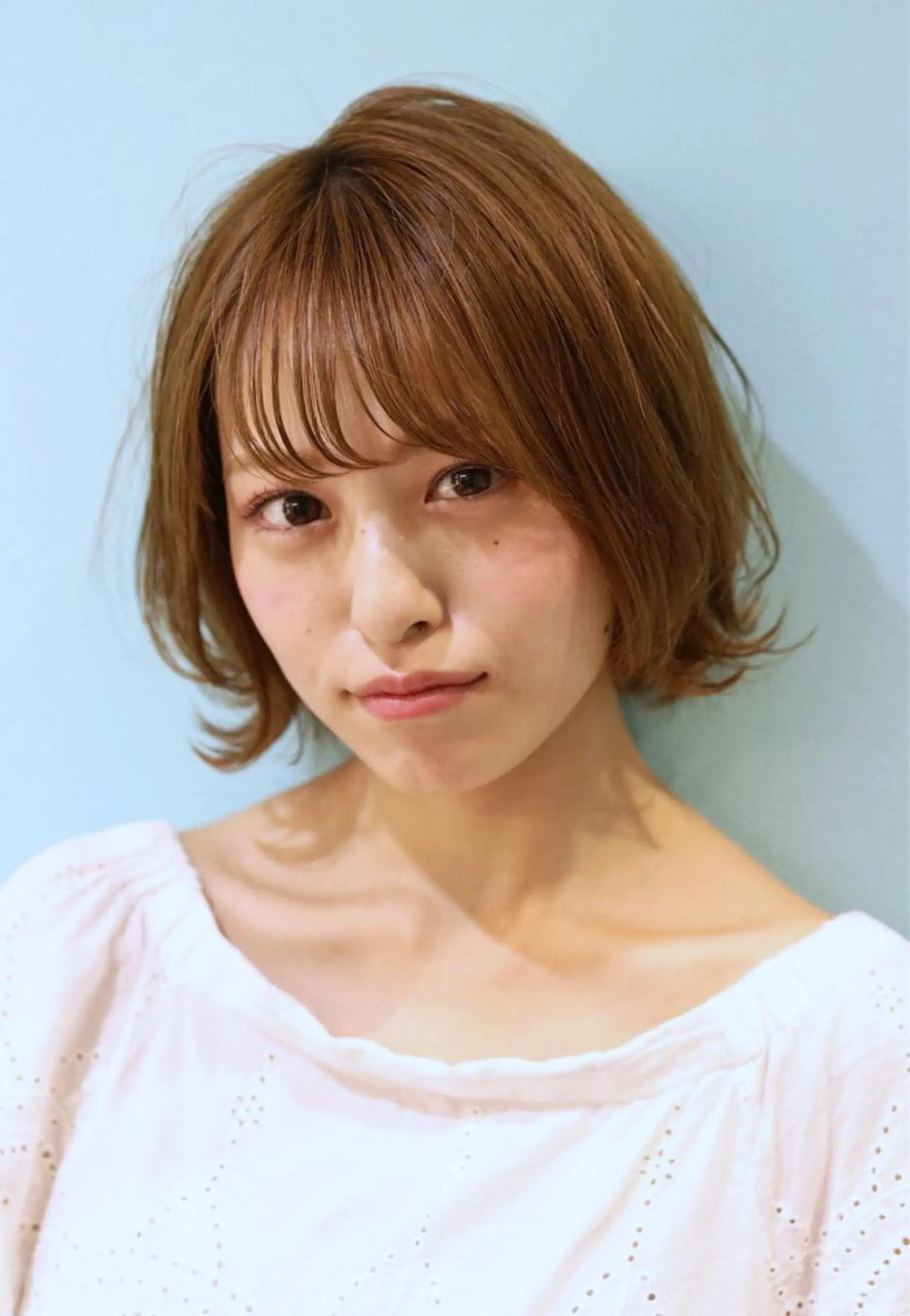 ショート ボブ 縮毛矯正/髪質改善 表参道/千田大地のヘアスタイル