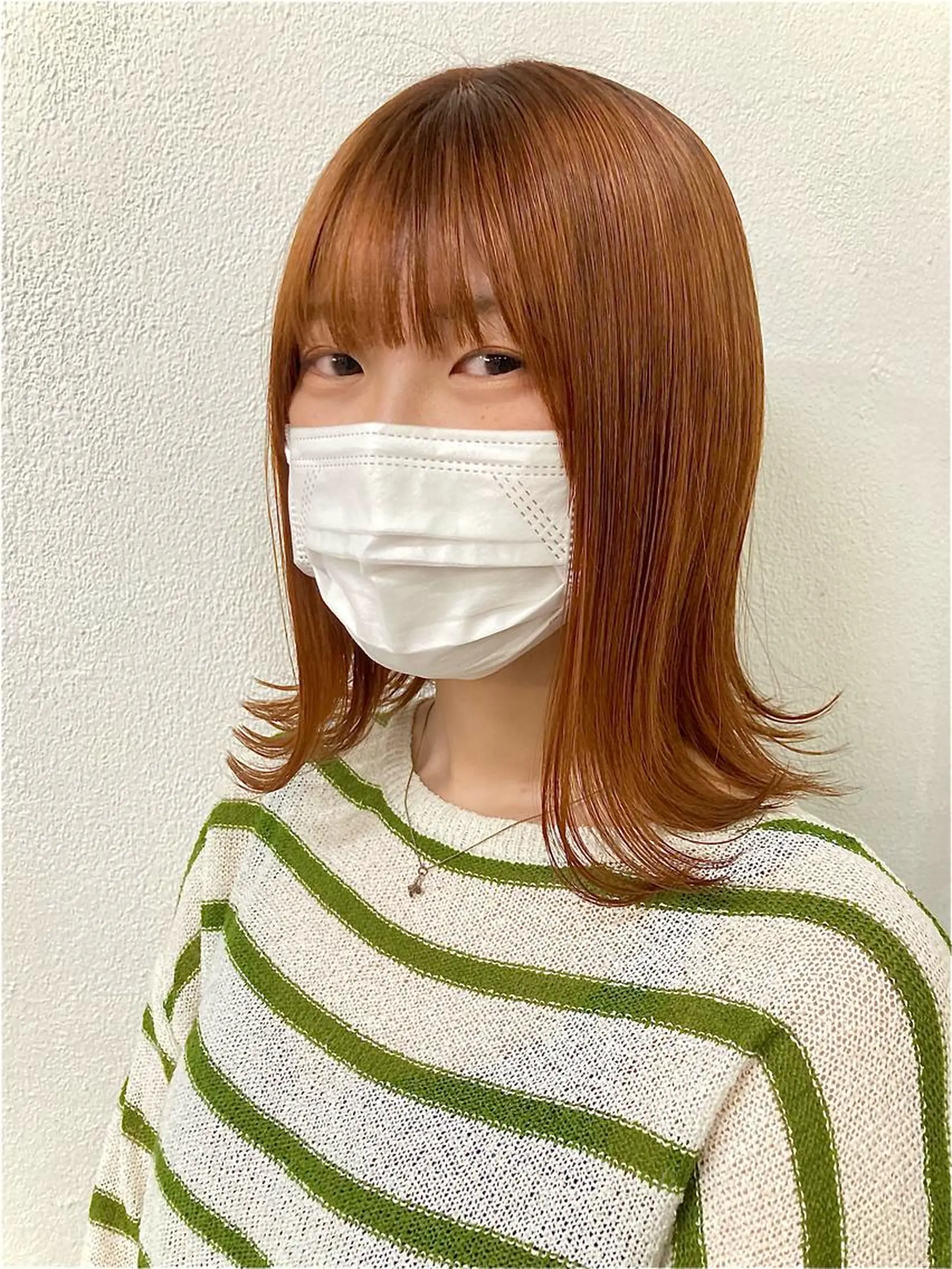 ミディアム カラー カット ヘアカラー トリートメント ウルフレイヤー エクステ/kokiのヘアスタイル