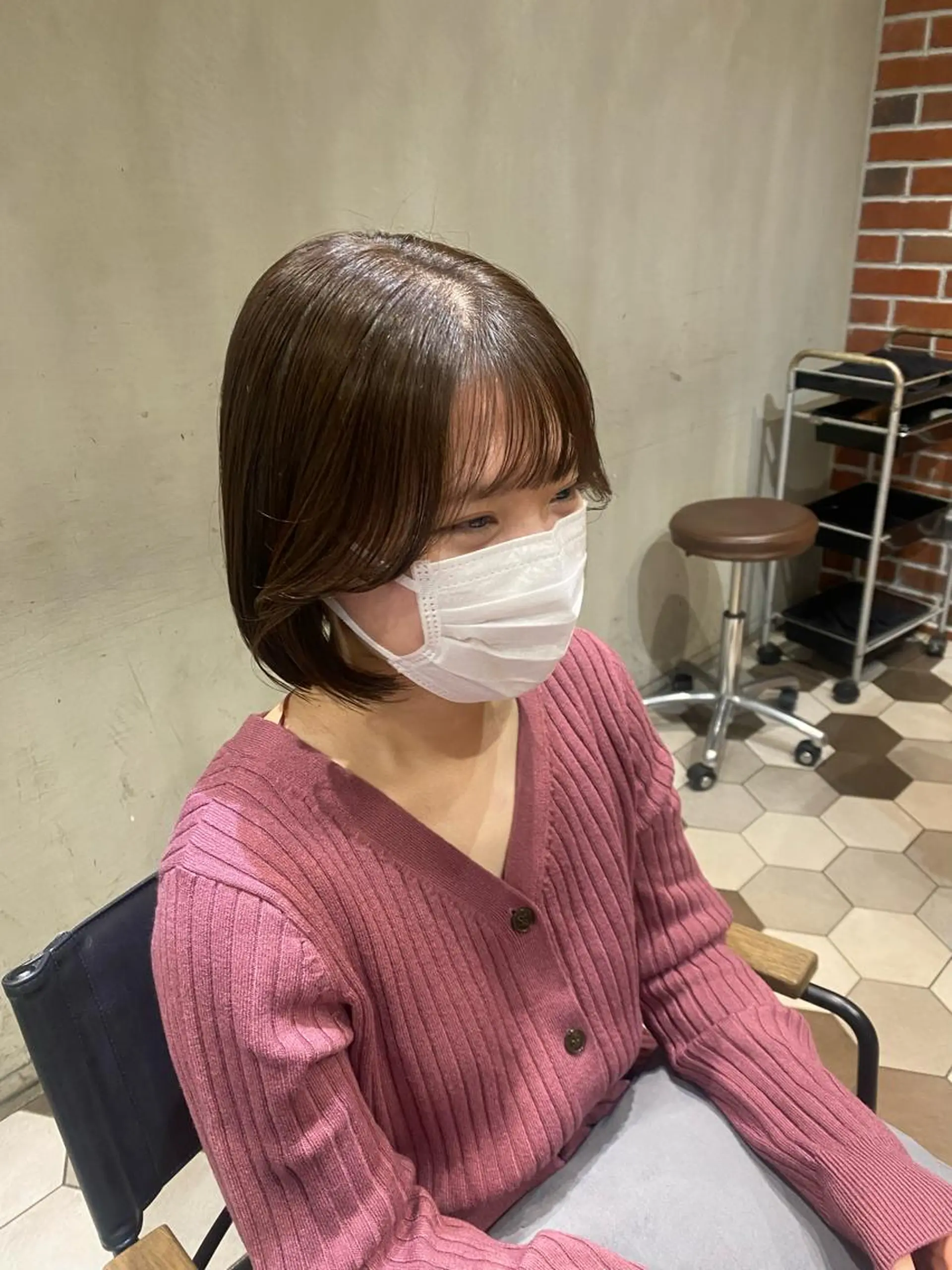 ショート 髪質改善韓国レイヤー SHIORI🦋のヘアスタイル