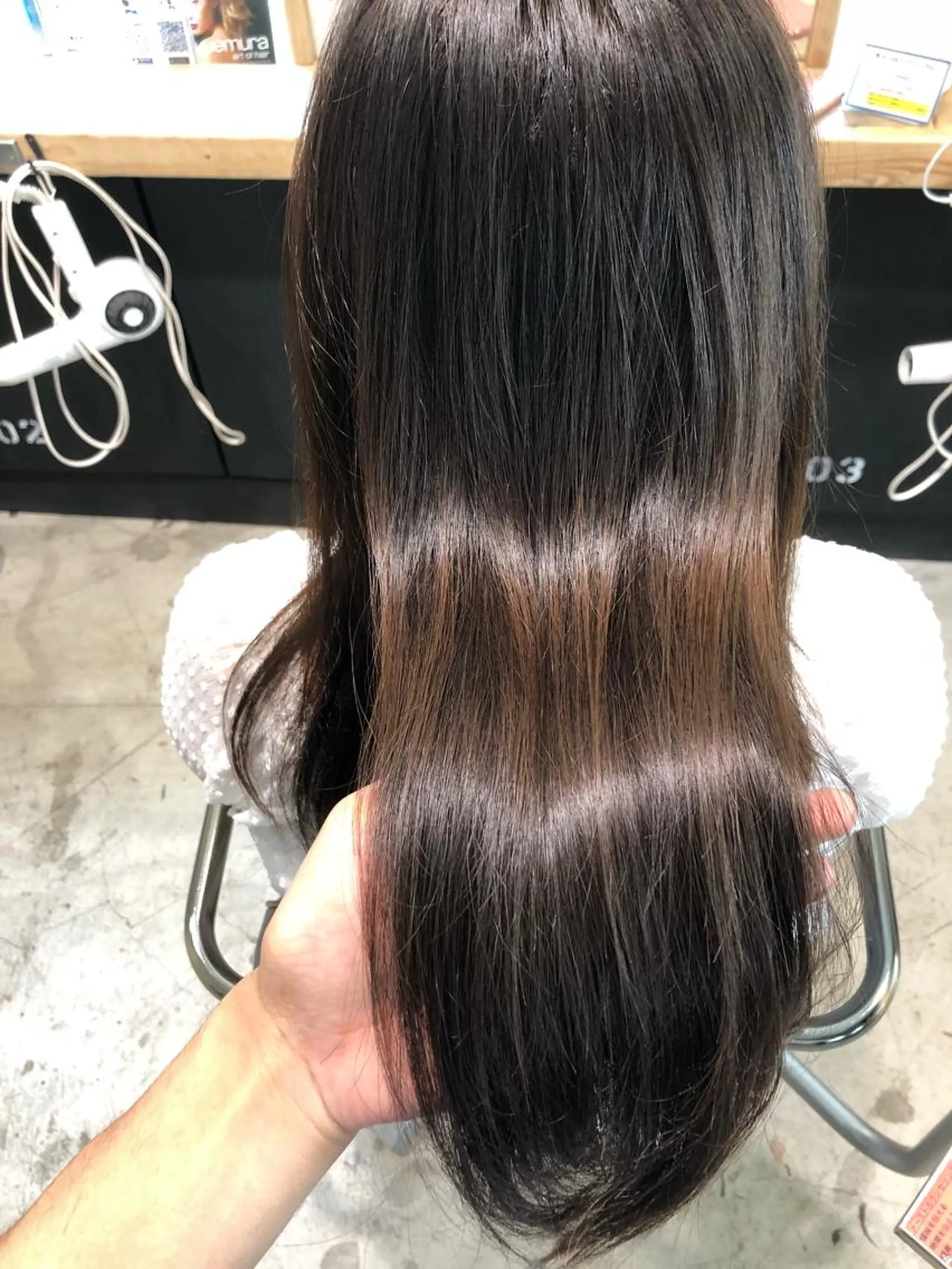 ロング カラー トリートメント 舘野 太嘉宏のヘアスタイル