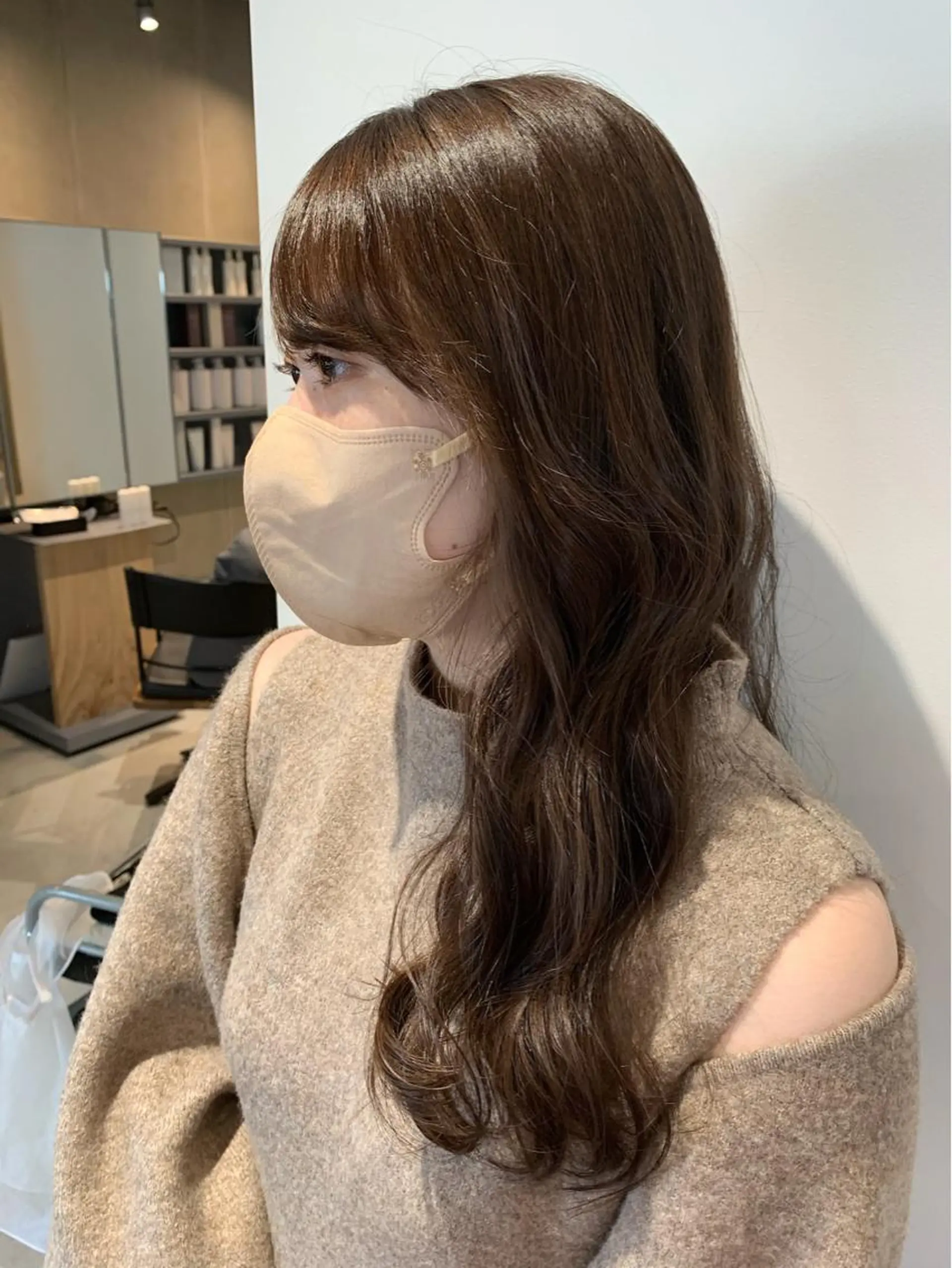 ロング カラー 齋藤 みさきのヘアスタイル