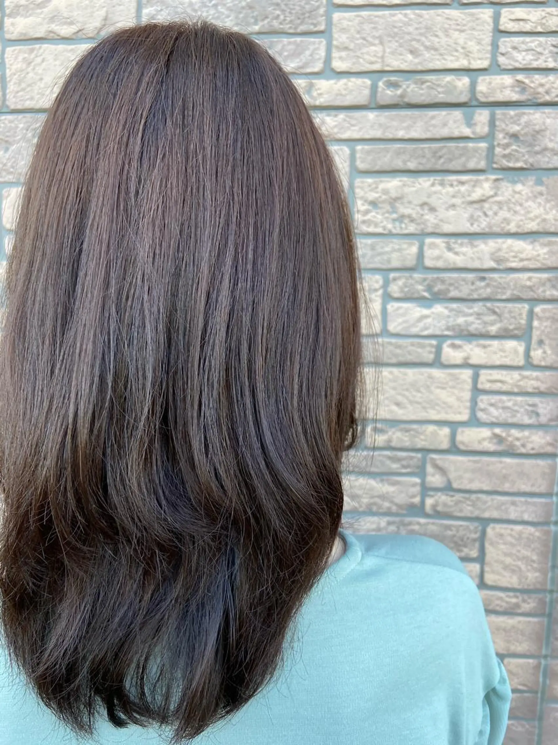 ミディアム Lepps れいなのヘアスタイル