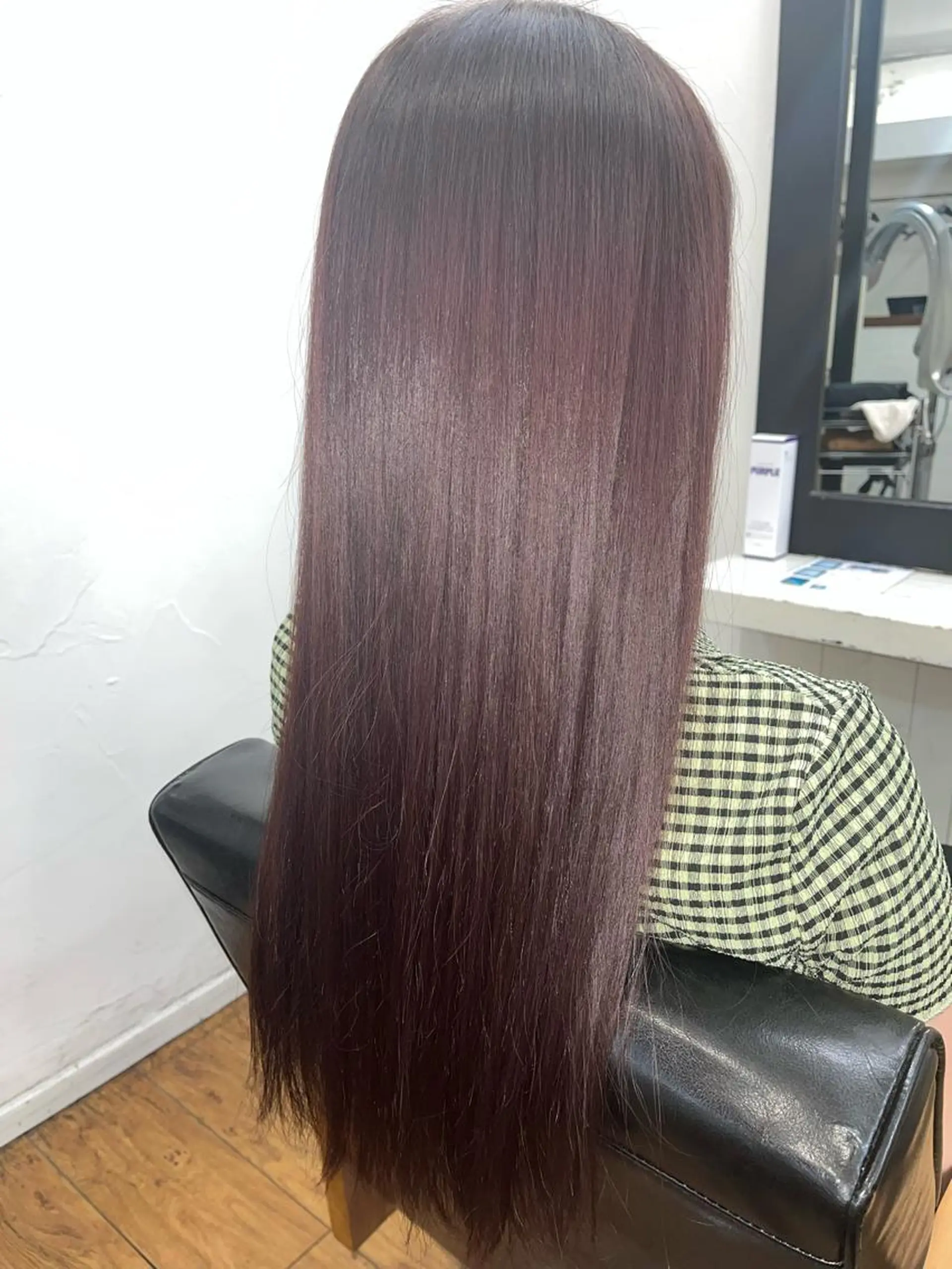 カラー ブリーチ ヘアカラー 香野 優子のヘアスタイル