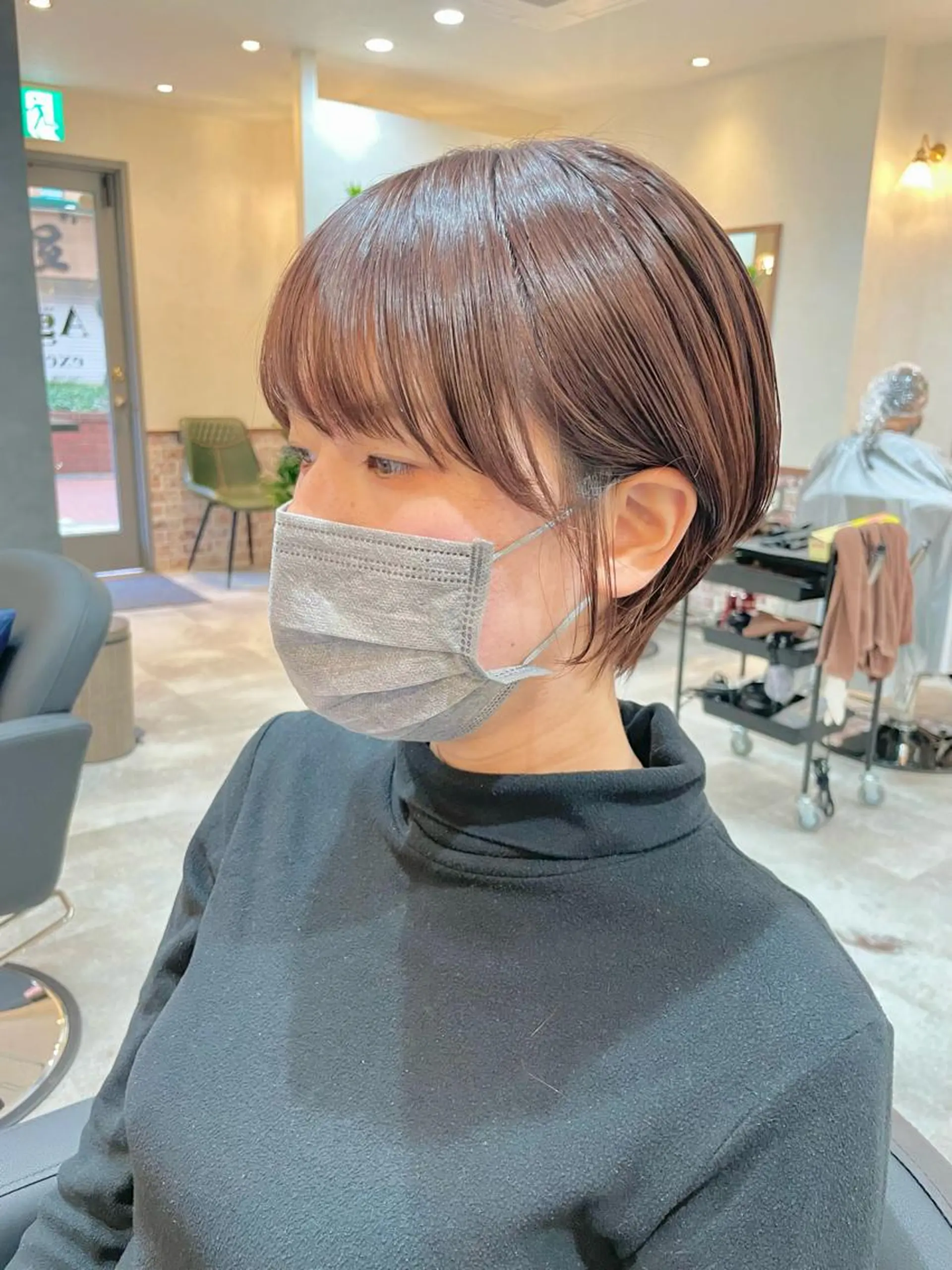 ショート カラー カット ヘアカラー トリートメント ヘアセット limit陽平 ショート/ボブのヘアスタイル