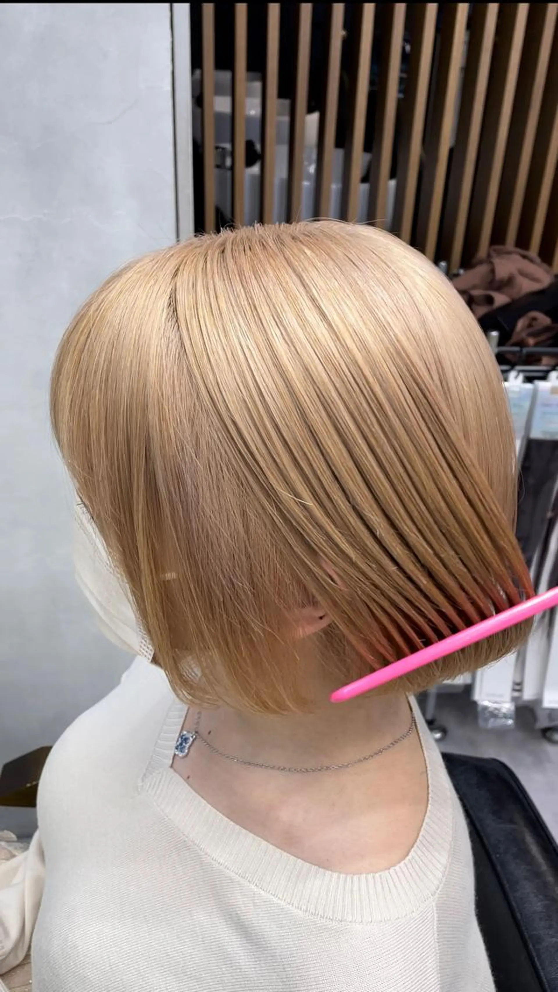 ショート ボブ トリートメント ヘアカラー トリートメント 👑最高級エクステ 👑新宿/タイセイのヘアスタイル