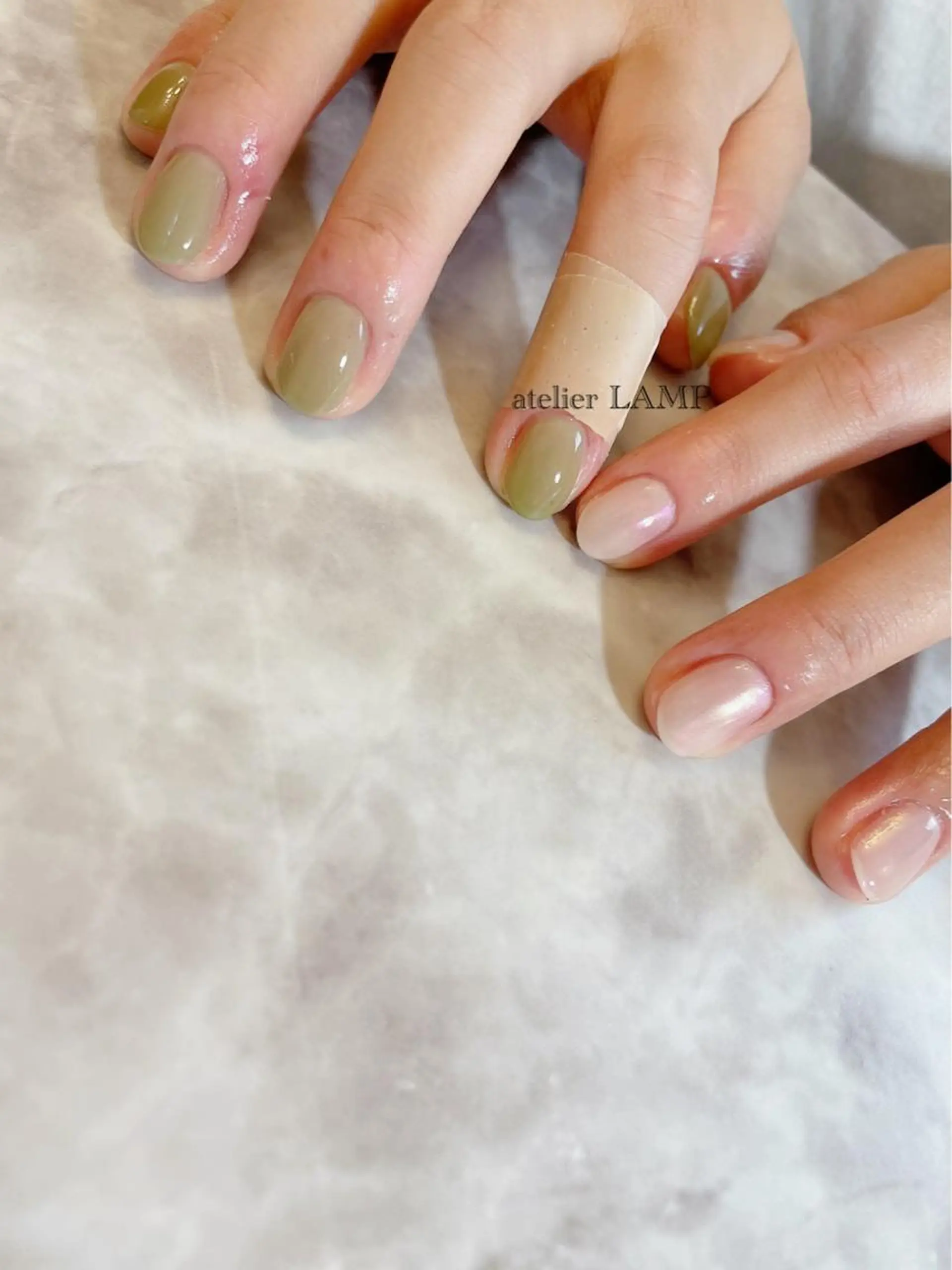 ネイル ワンカラーネイル NANA no artのネイルデザイン