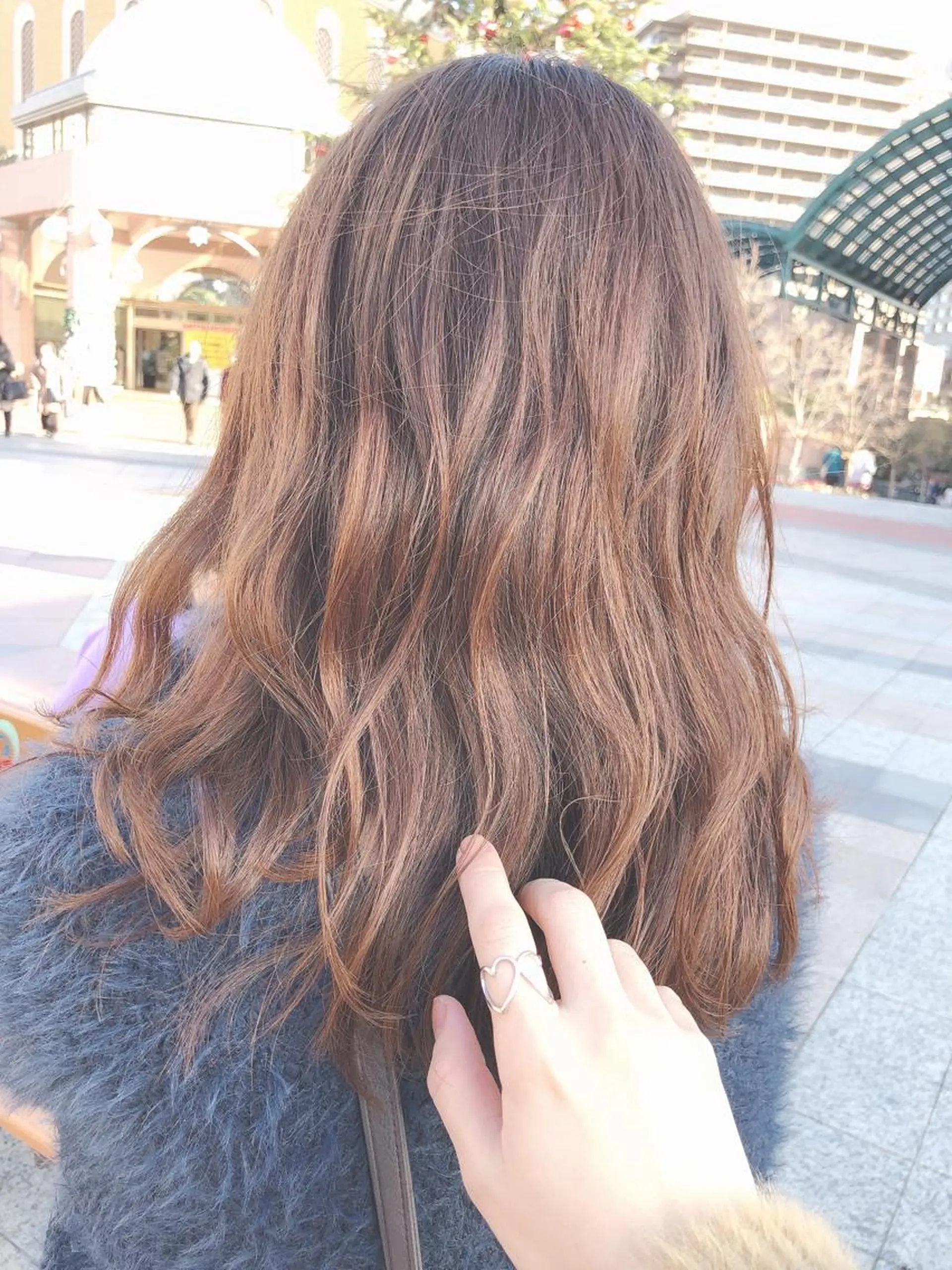 セミロング カラー ブラウンカラー ヘアカラー 河原町/艶髪/西田 晴香のその他イメージ