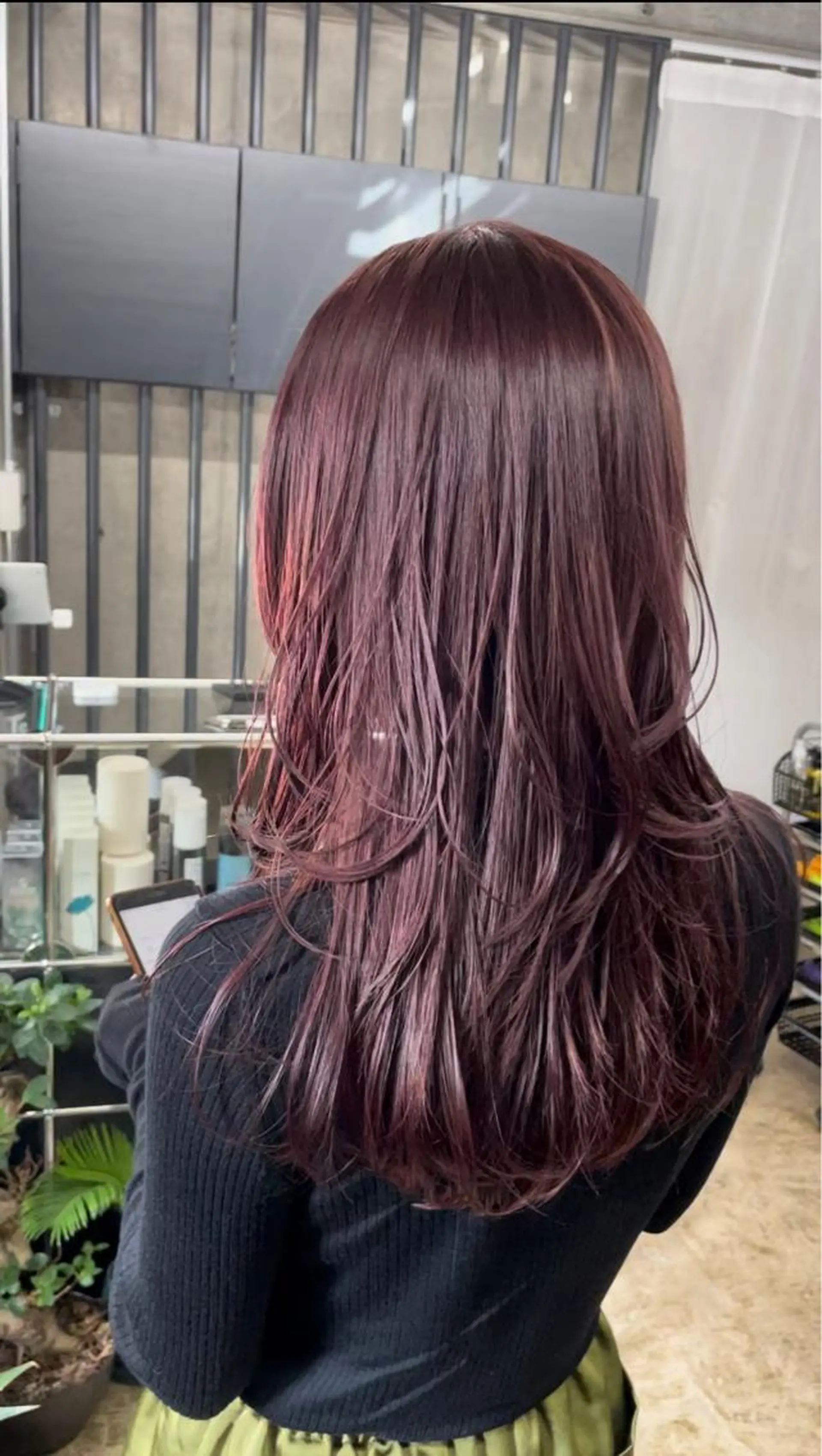 セミロング カット ヘアカラー レイヤー/透明感 カラー ☽EMIRIのヘアスタイル