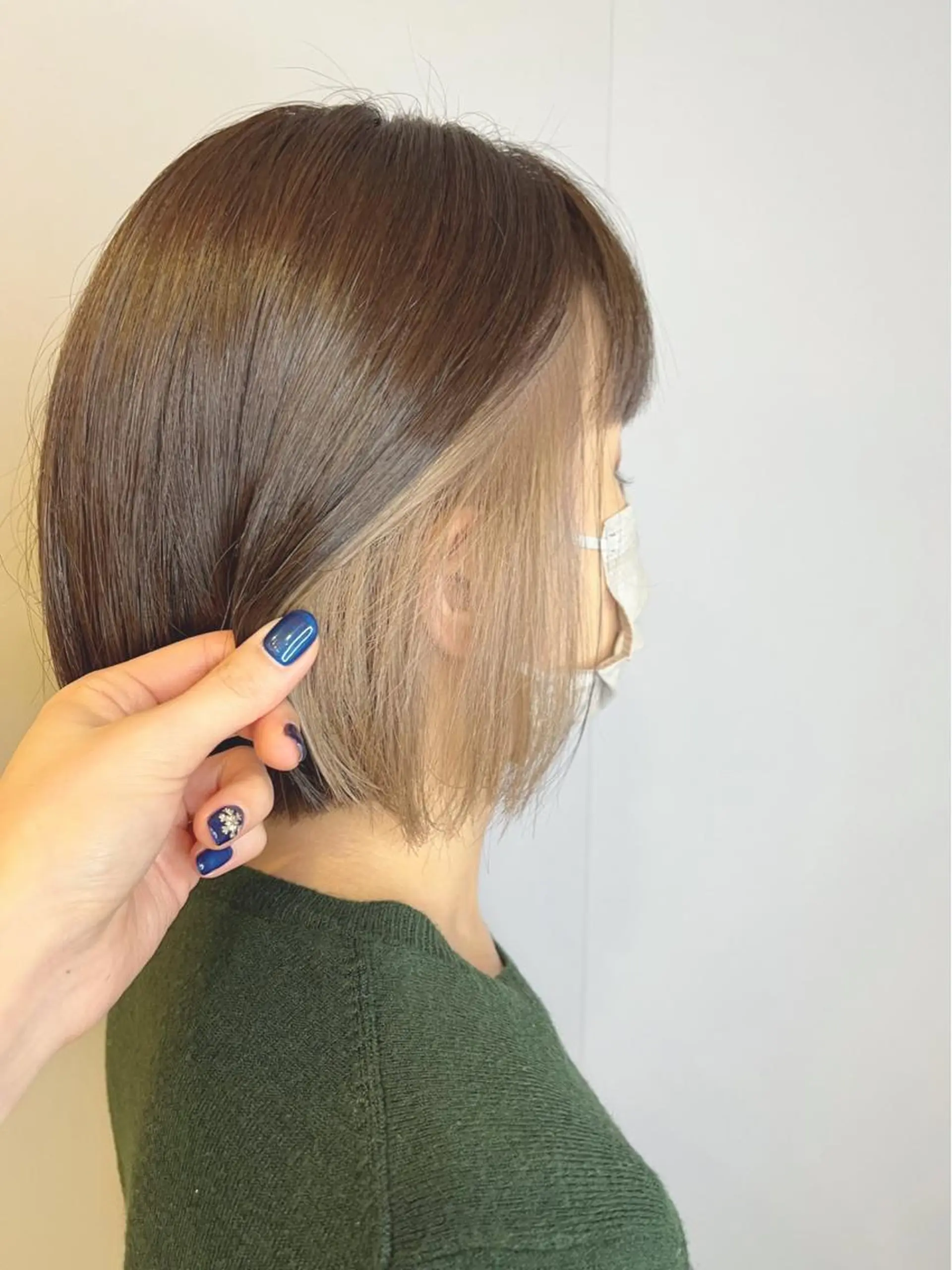 ショート カラー ヘアカラー 宮原 佳苗のヘアスタイル