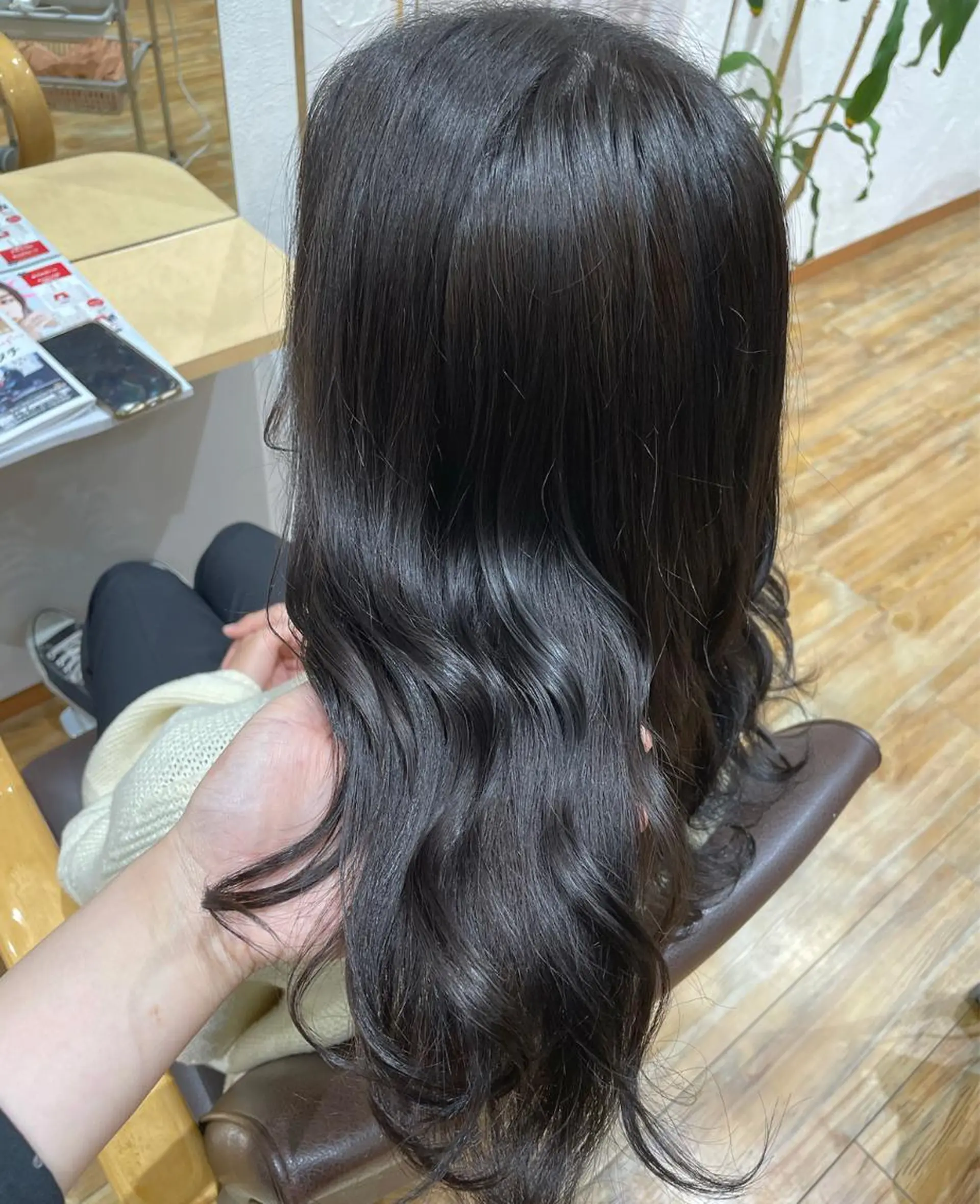 ミディアム カラー FELICE of hair 田口千尋のヘアスタイル