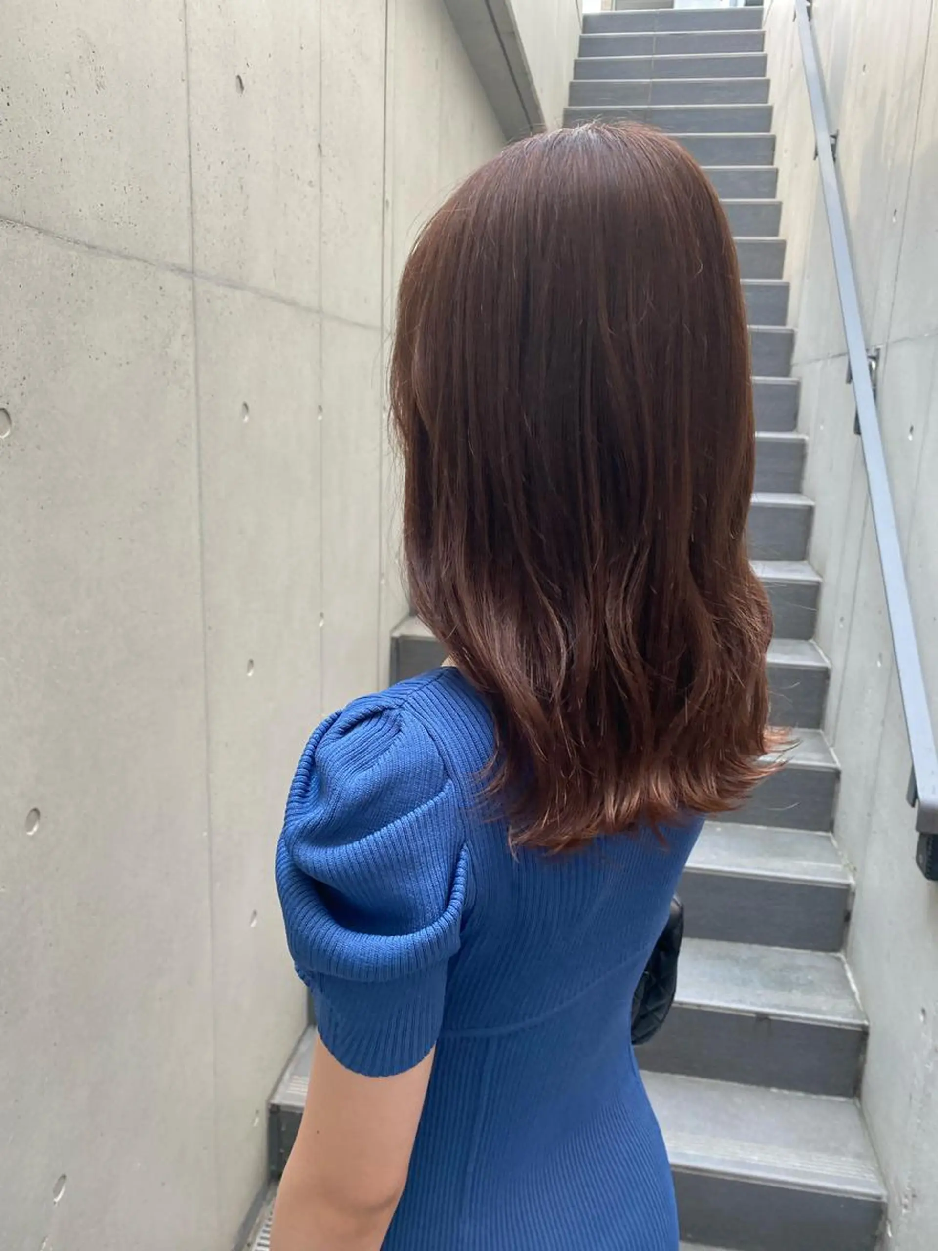 ミディアム カラー ベージュカラー ピンクカラー ピンクベージュ ✨透明感カラー✨ 🦖佐々木未来🦕のヘアスタイル