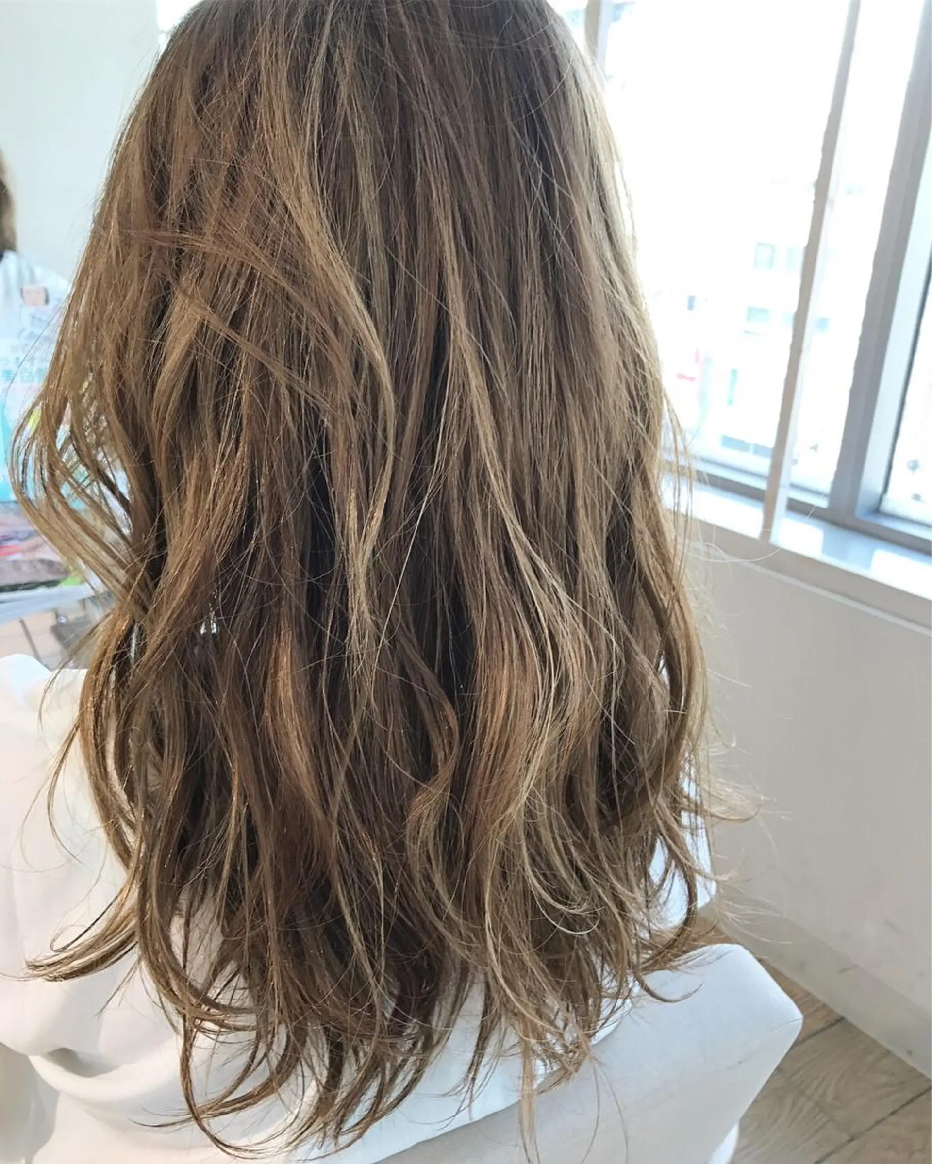 セミロング カラー ブリーチ ダブルカラー 【1日2名様限定】 AFLOAT白川雄副のヘアスタイル