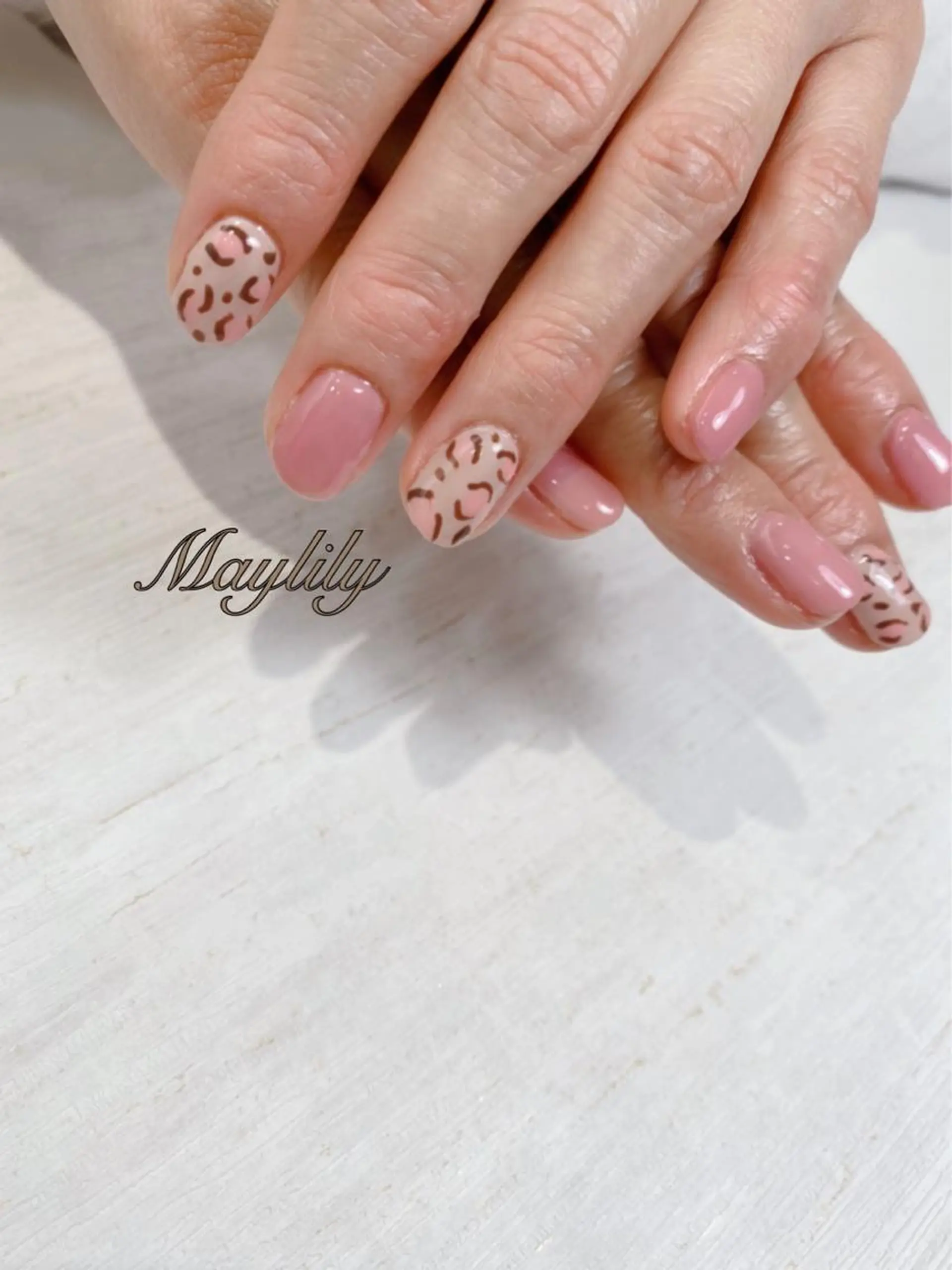 ネイル 持ち込み ハンドネイル Nail care salon Maylily所属・Nail salon Maylilyのネイルデザイン