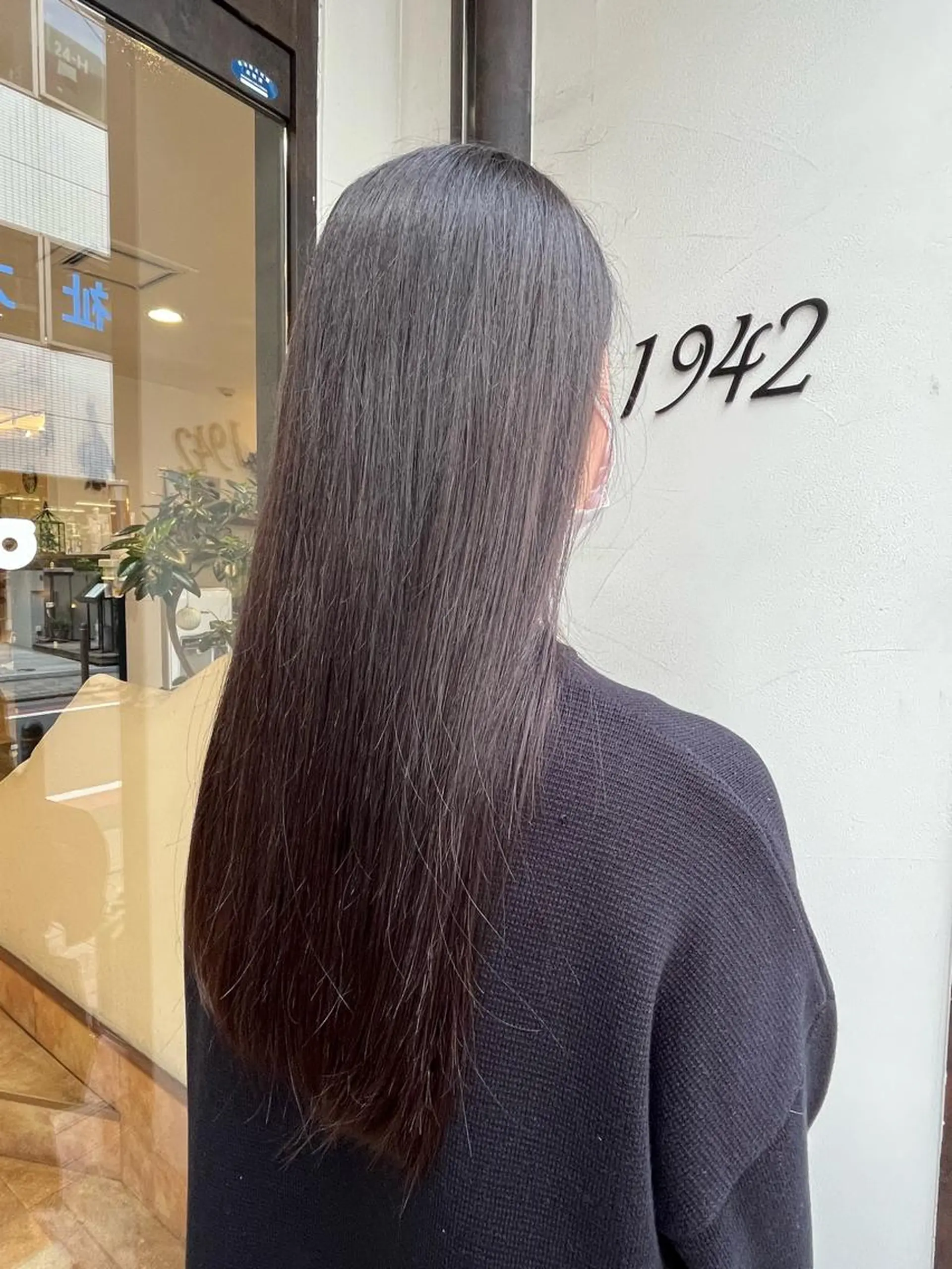 ロング 田畑 優希のヘアスタイル