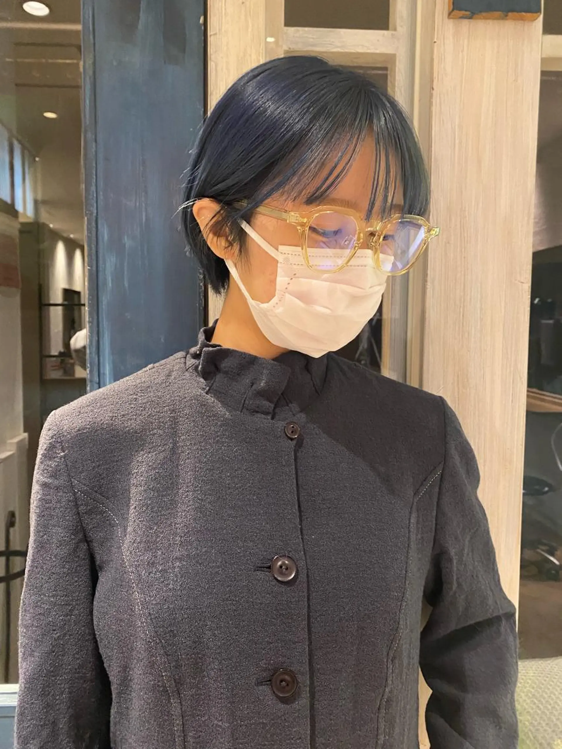 ショート saya/似合わせ /透明感カラーのヘアスタイル