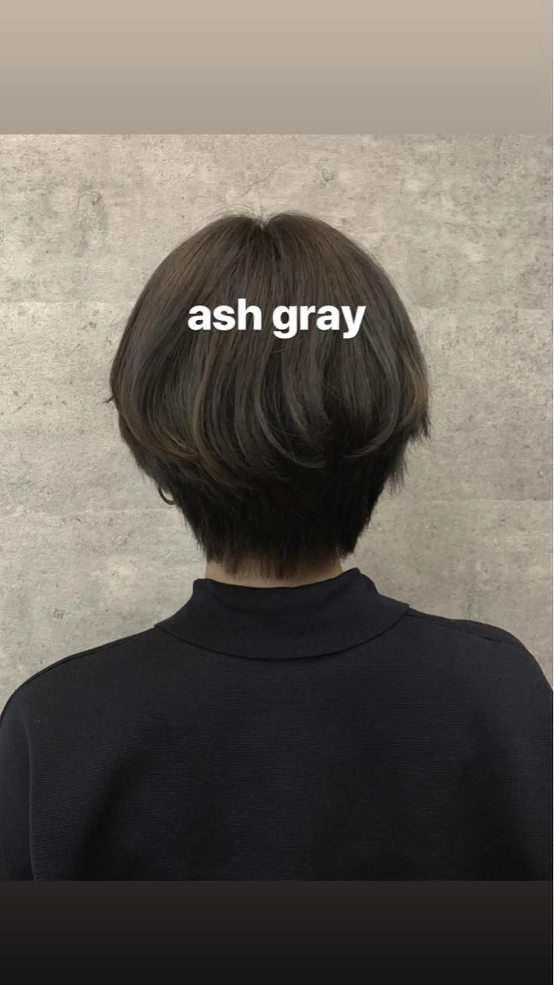 ショート カラー ブリーチ ケアブリーチ グレージュ シルバー ヘアカラー 今野 美栄のヘアスタイル