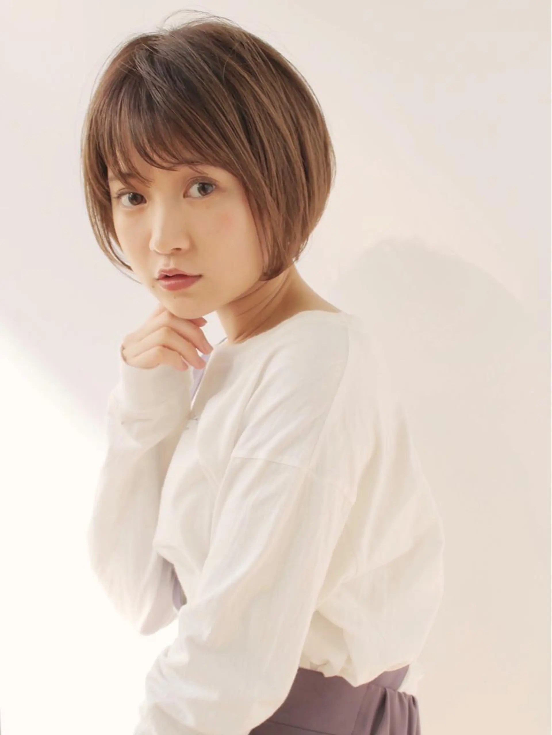 ショート カラー ブリーチ 透明感カラー ブリーチなしカラー カット ヘアカラー トリートメント 🉐メンズヘア特化 men's/ケンイチのヘアスタイル