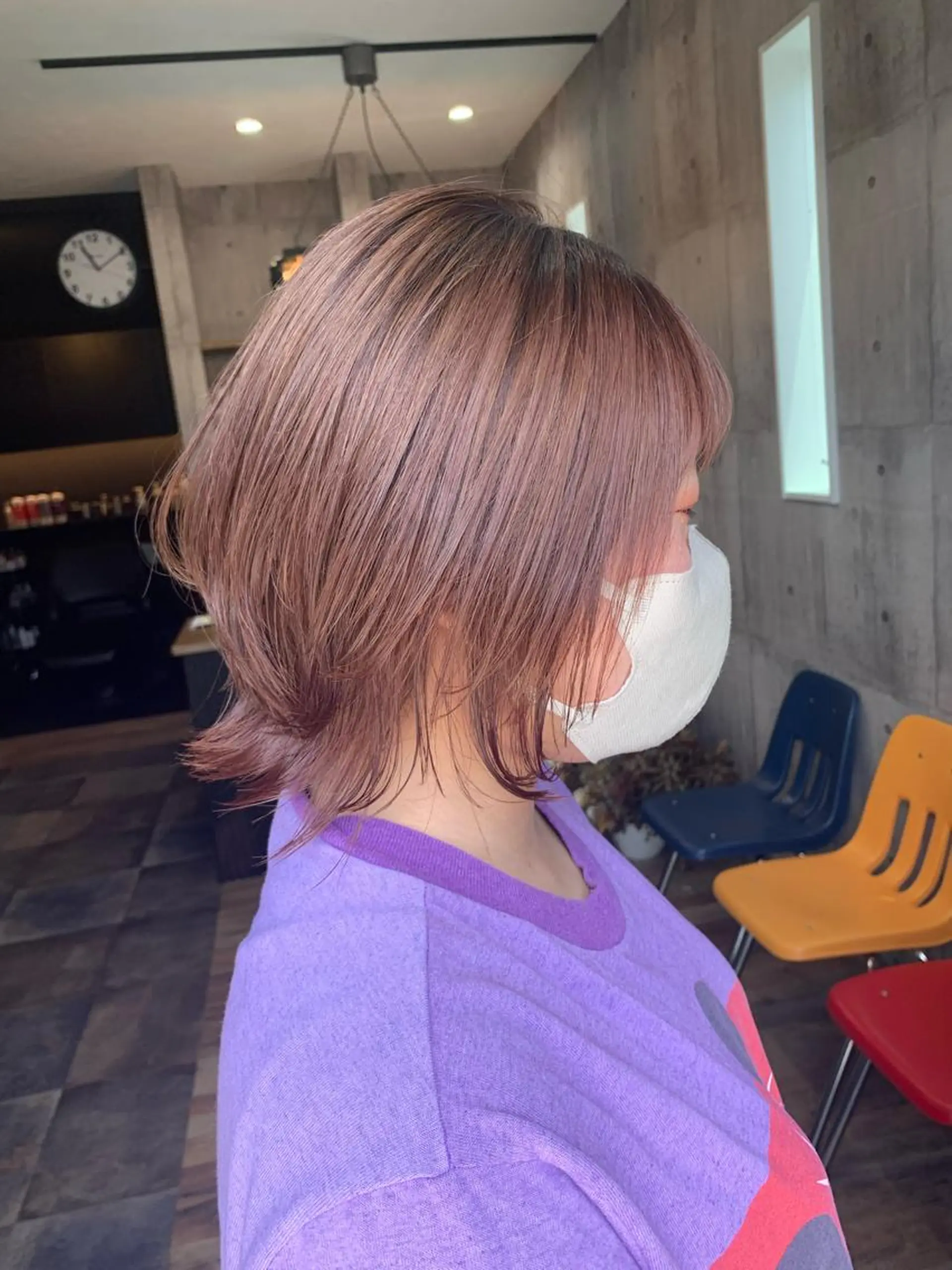 ショート カット ヘアカラー トリートメント yoshihara yuukiのヘアスタイル