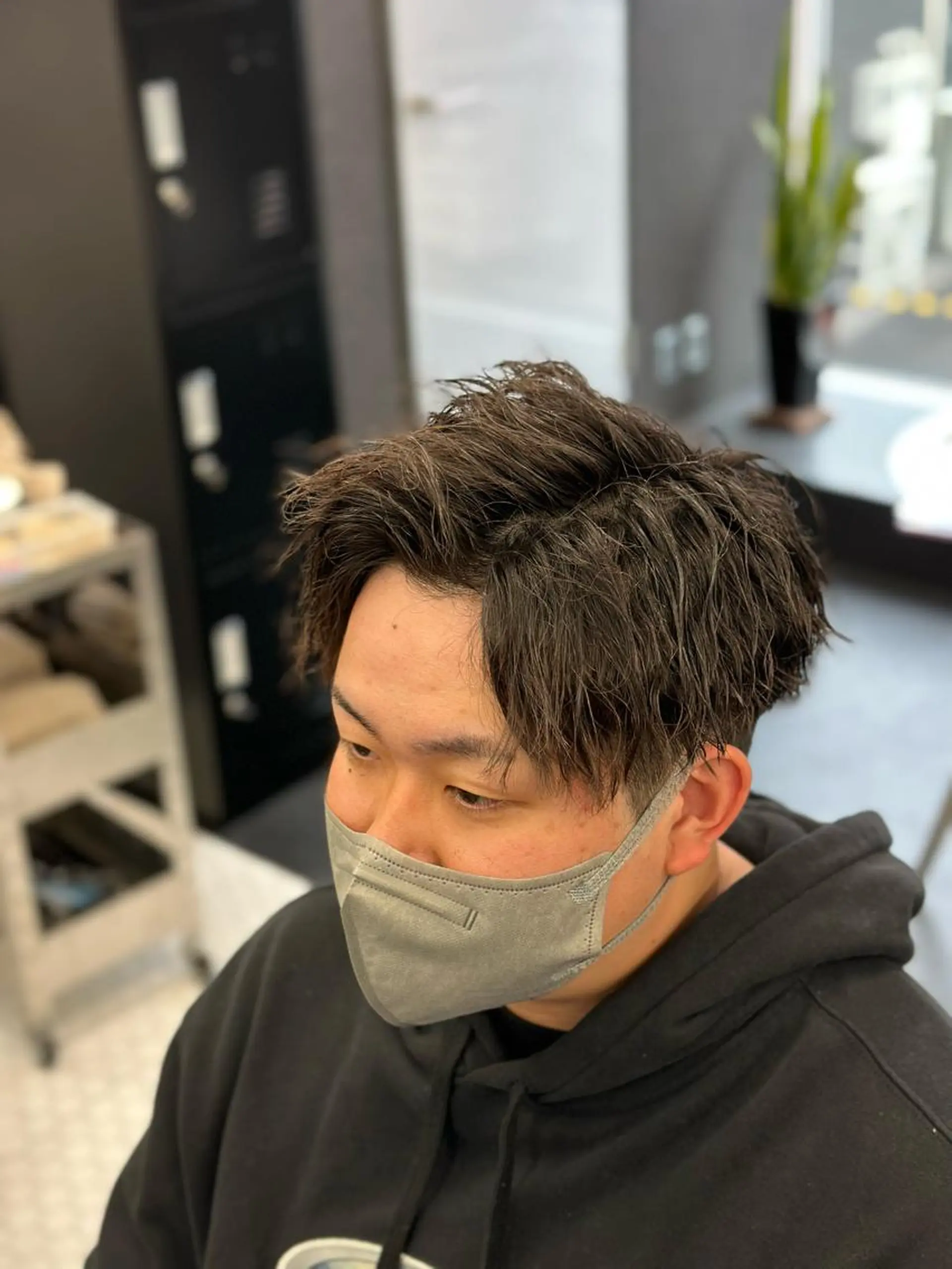 ミディアム 大塚 大飛のヘアスタイル
