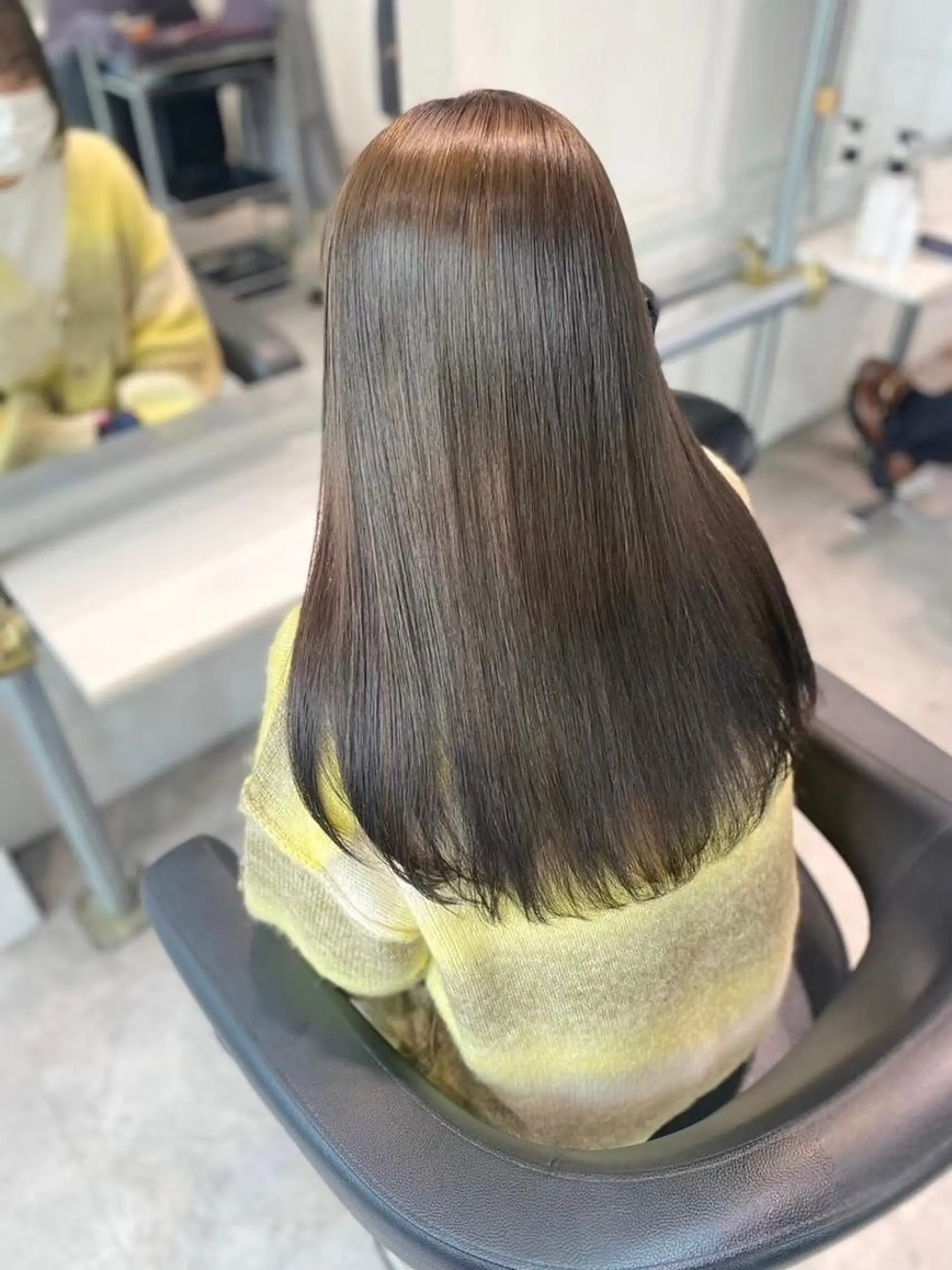 カラー 赤み消し🌿韓国風 ヘア🌿表参道のヘアスタイル