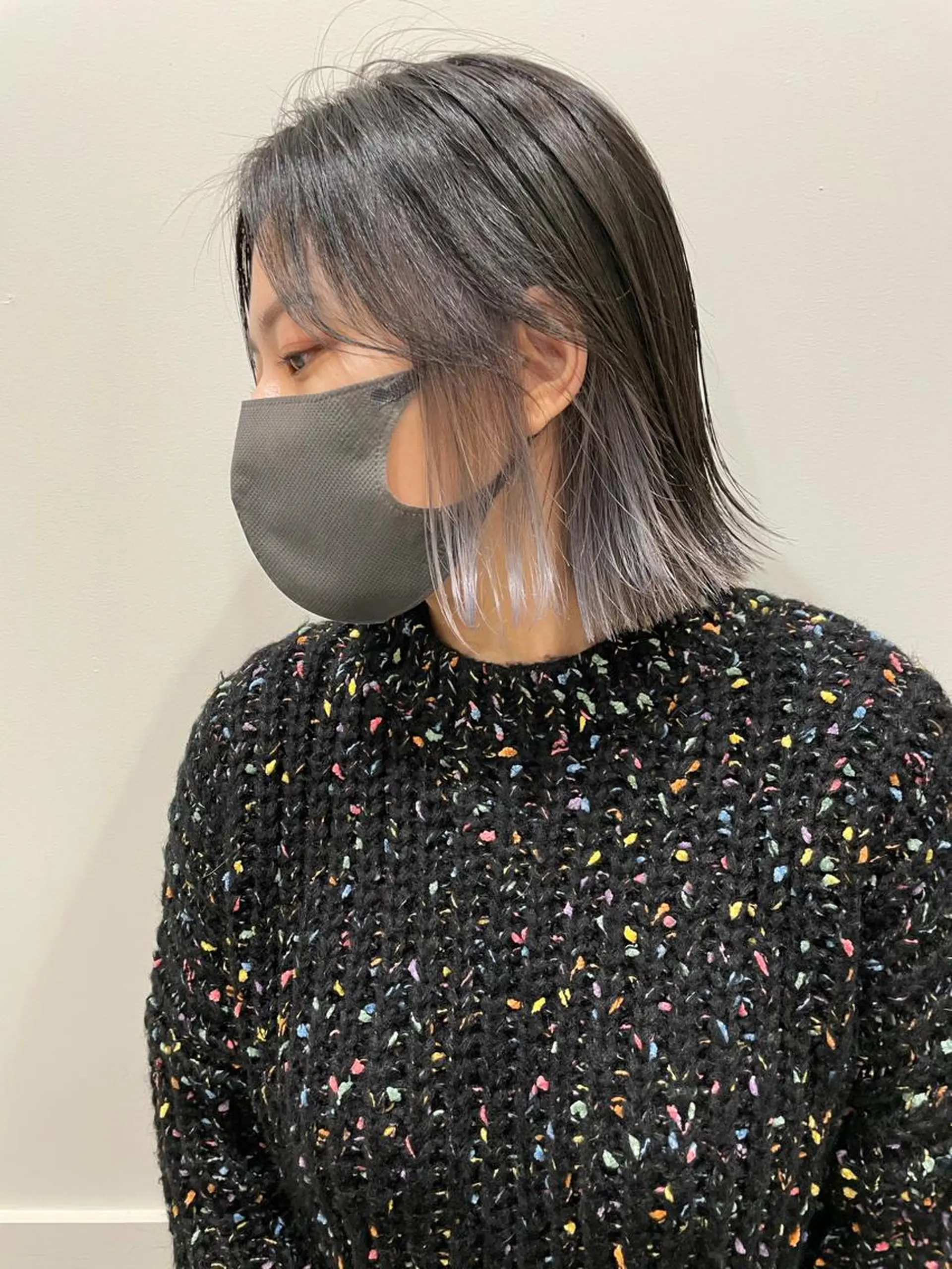 ショート カラー イヤリングカラー カット ヘアカラー トリートメント ヘアセット メンズ特化 パーマ/オザワのヘアスタイル