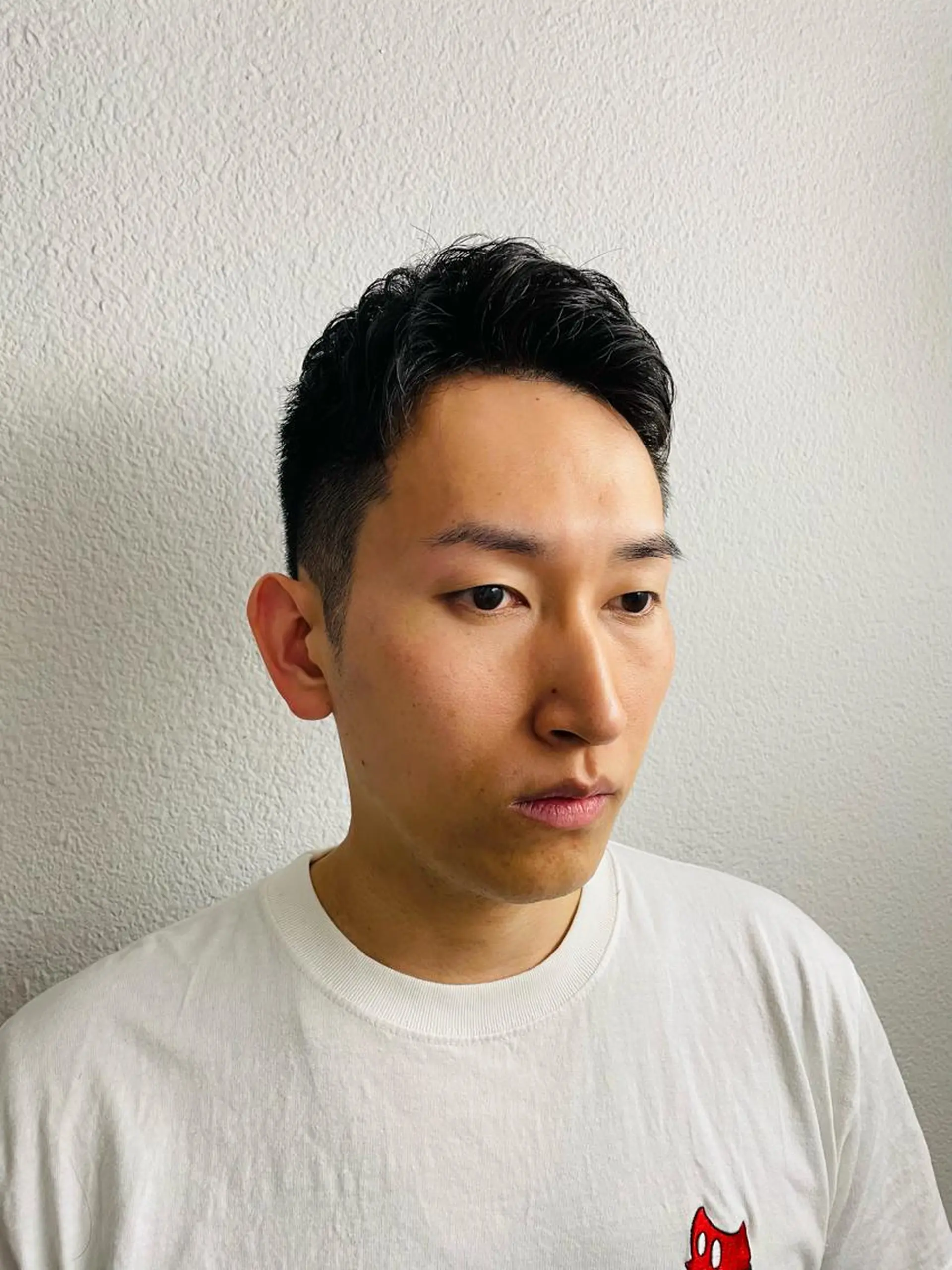 ショート パーマ プレ銀 ・のヘアスタイル