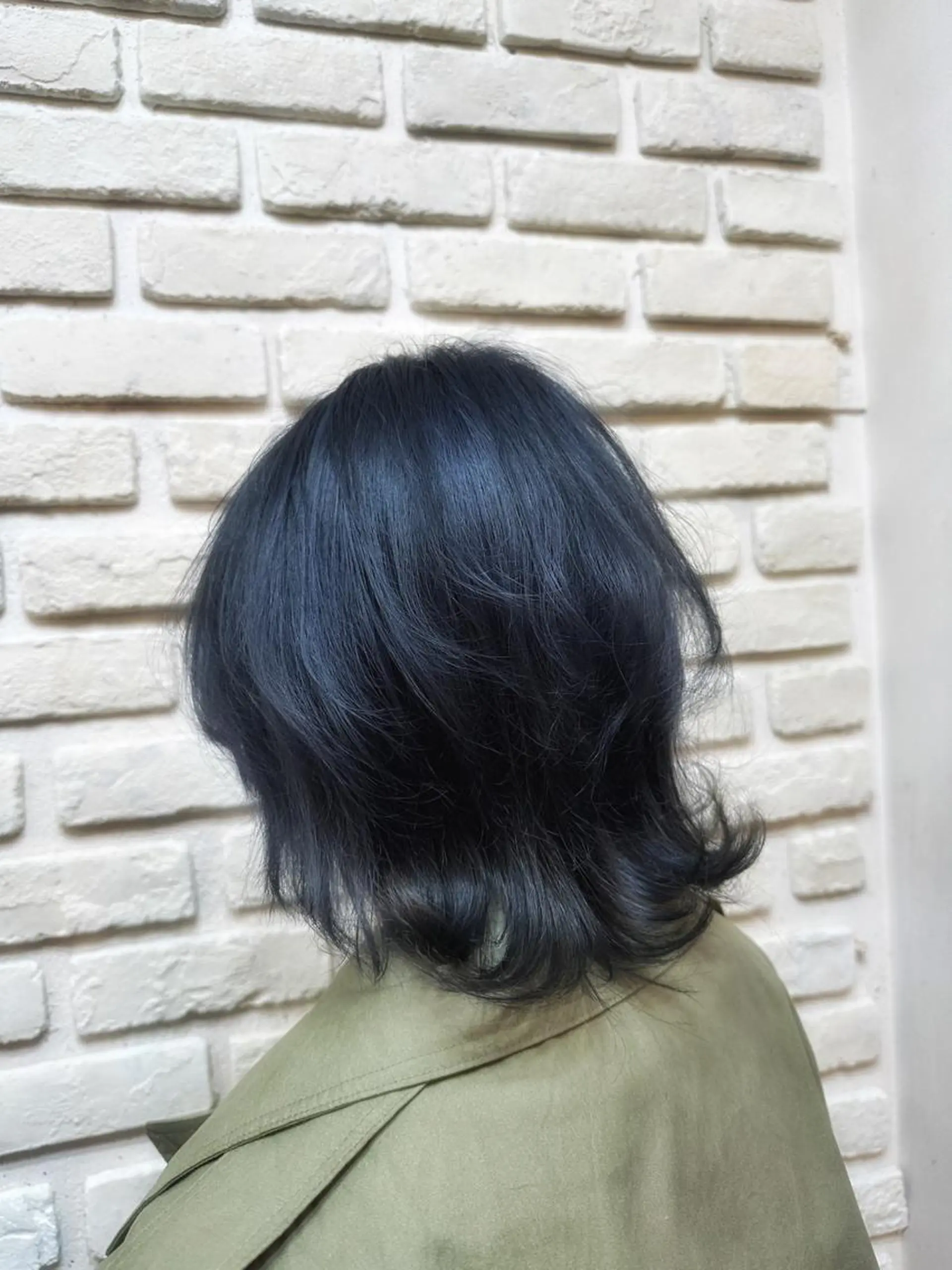 ミディアム カラー 池袋メンズ パーマ本多のヘアスタイル