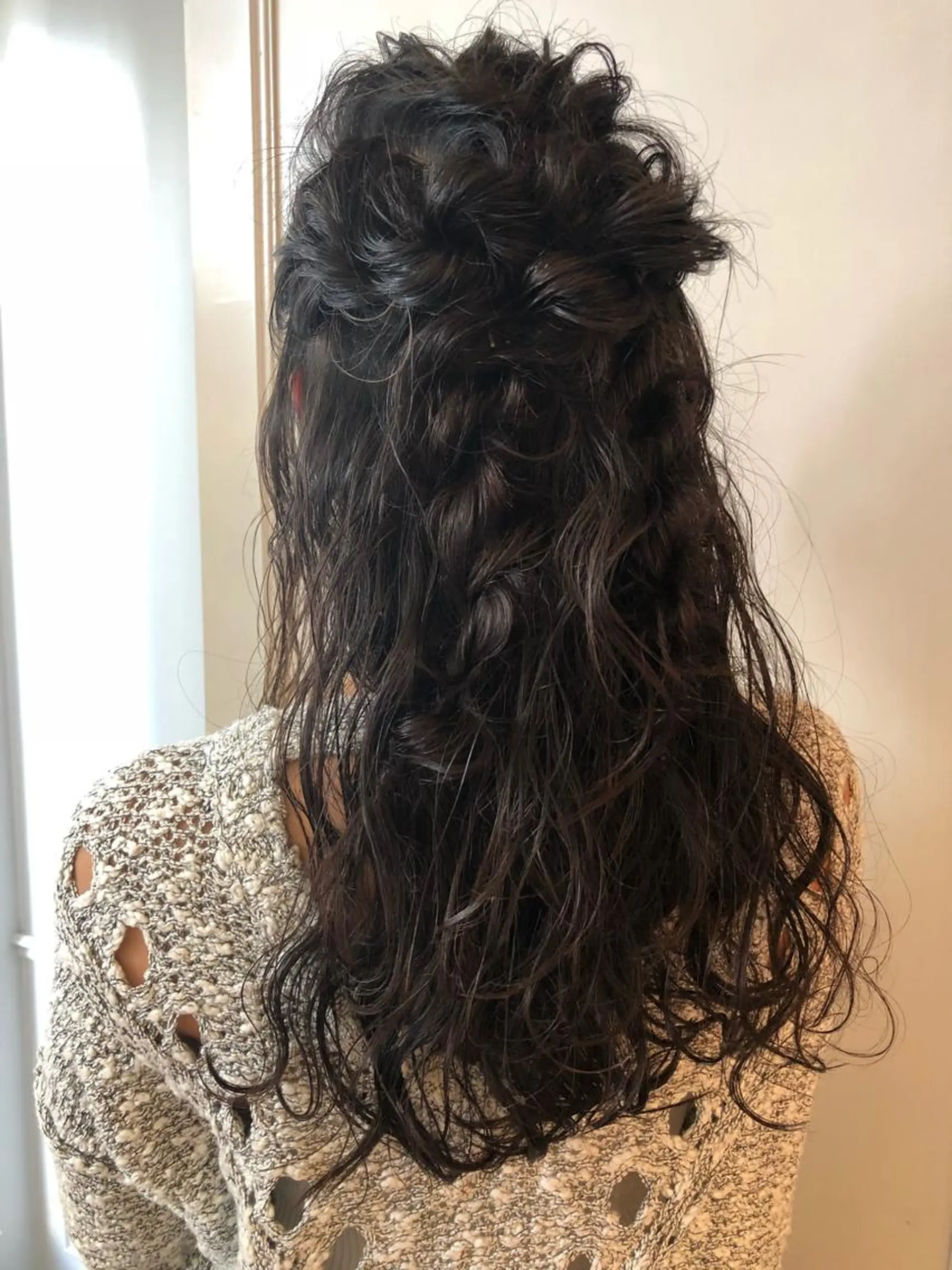 ロング ヘアアレンジ レイヤーカット✂️ 横浜No1♡下鳥翔子のヘアスタイル