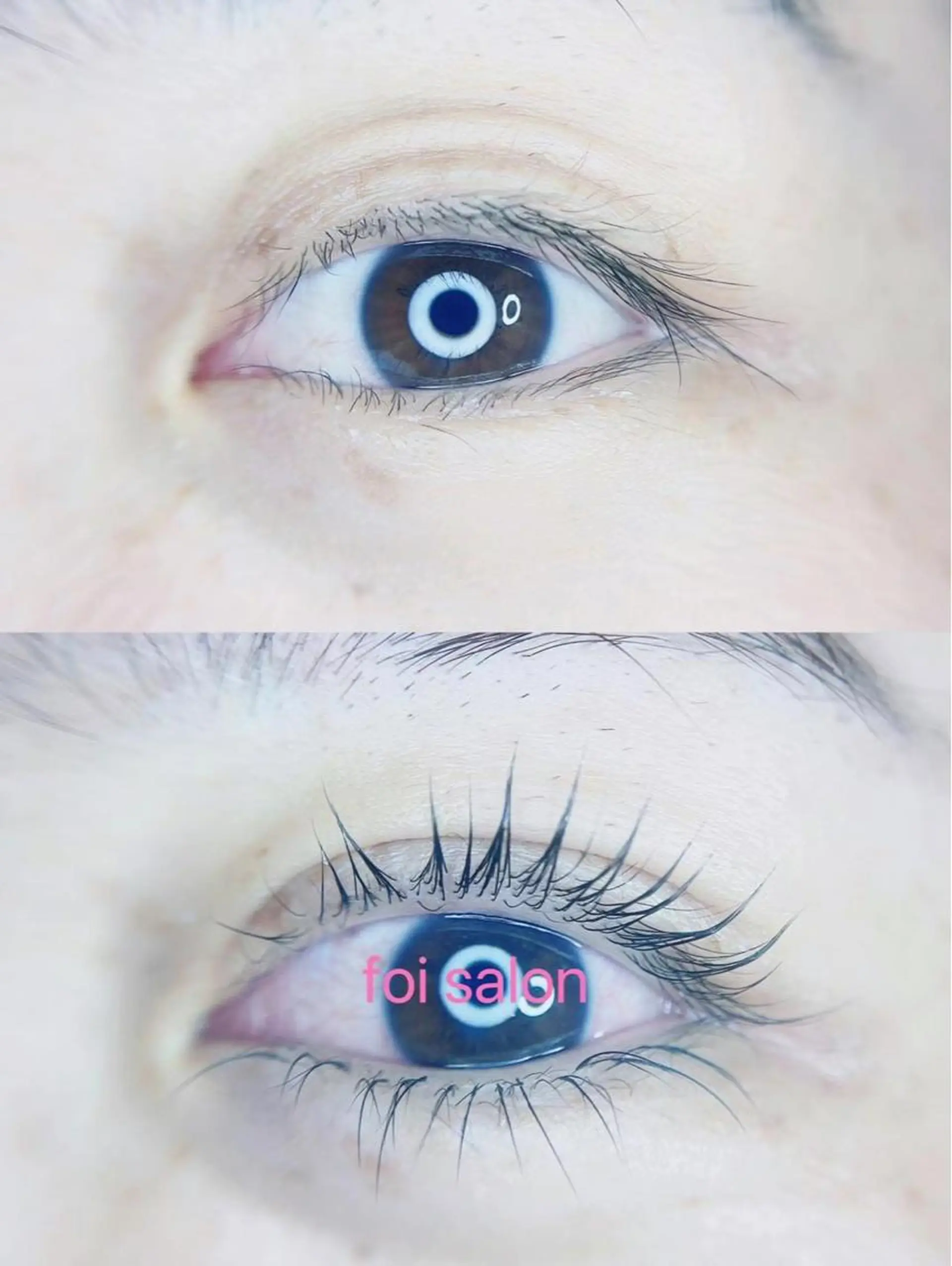 マツエク・マツパ パリジェンヌラッシュリフト foisalon 大久保店のマツエク・マツパデザイン