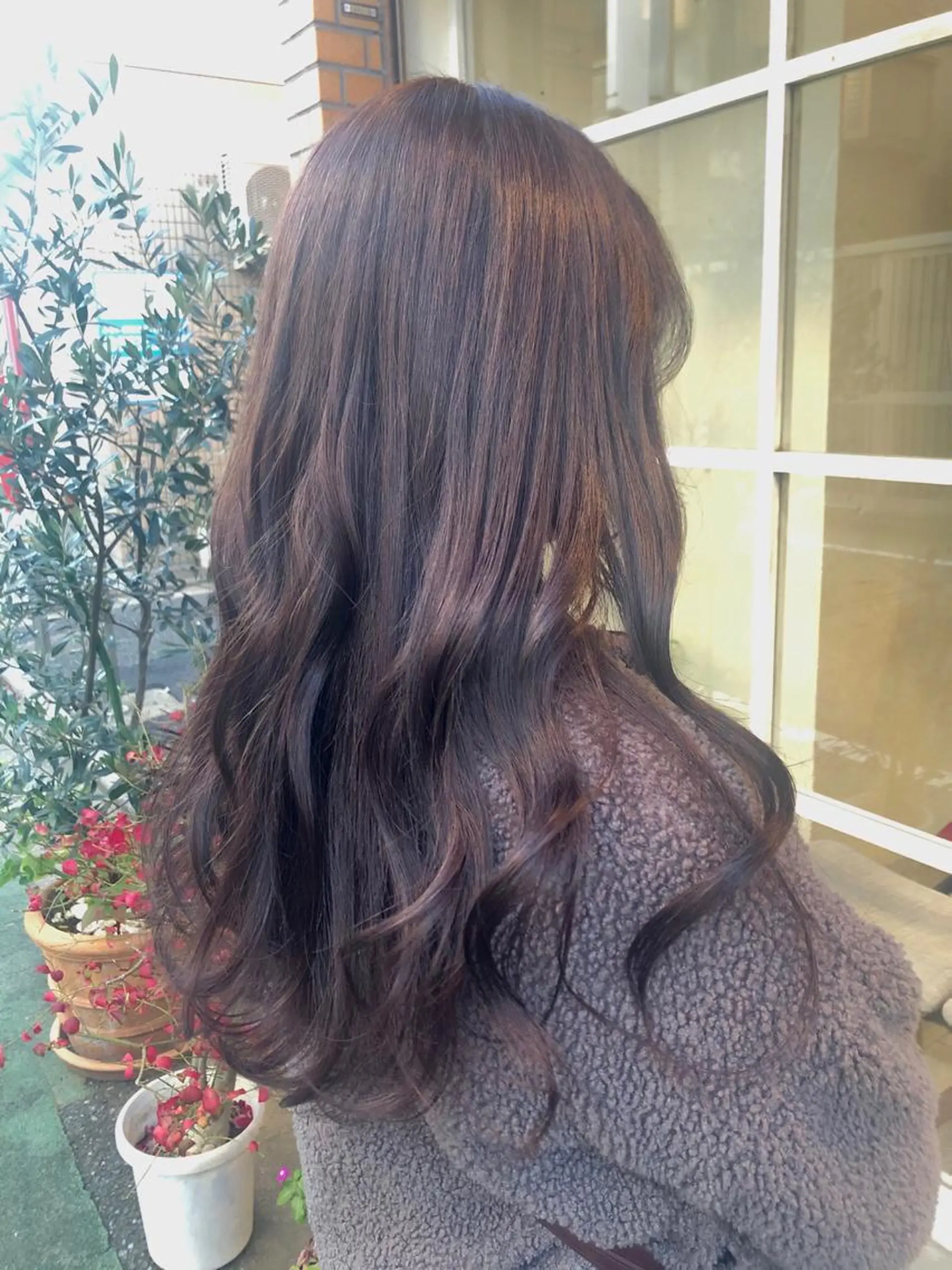 ロング カラー カット ヘアカラー トリートメント モテ艶カラー 🎖さえきはるかのヘアスタイル