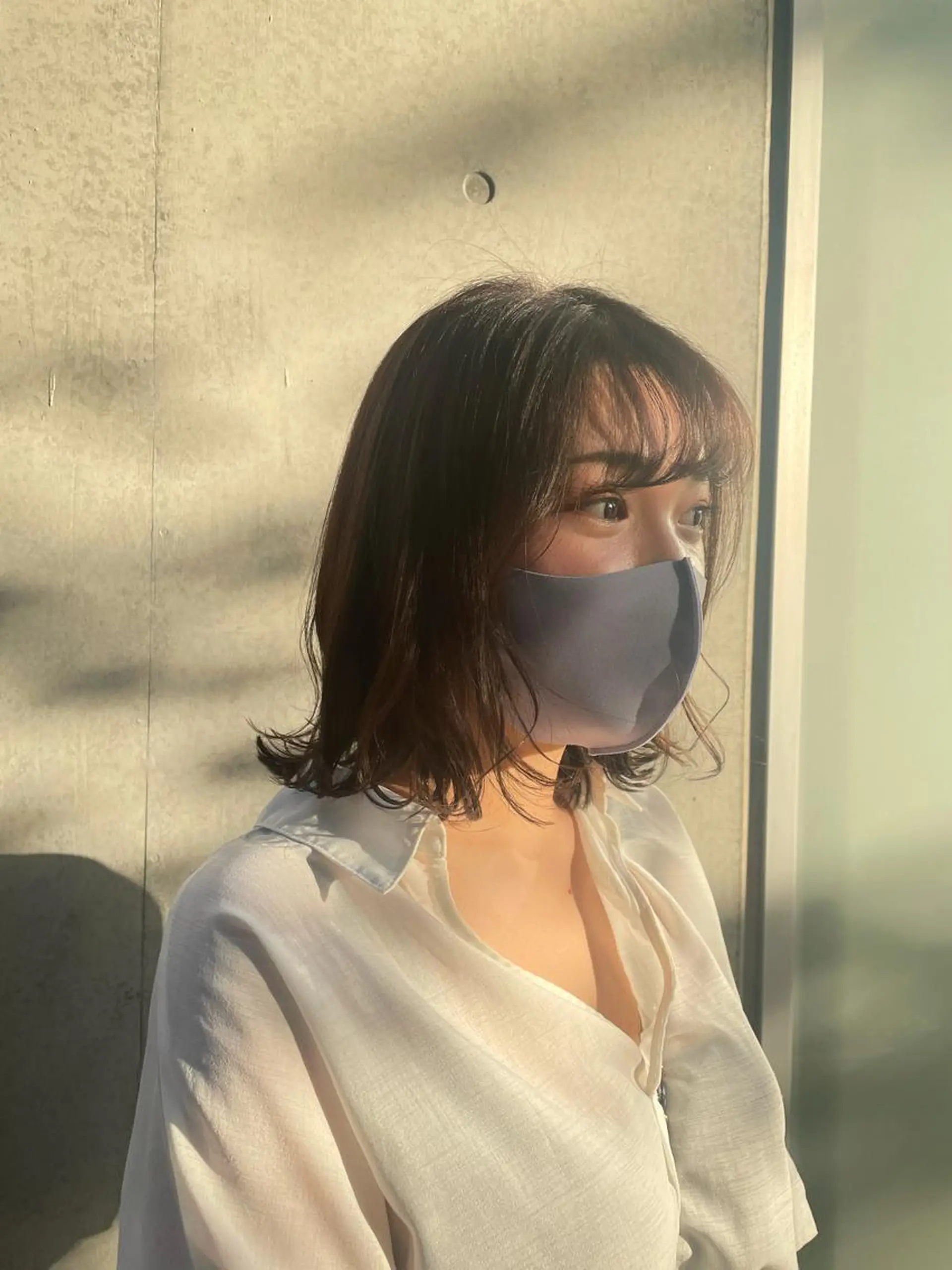 ミディアム カラー はばすみれ🎀ﾈｲﾙ 光ﾌｪｲｼｬﾙ ﾍｱのネイルデザイン