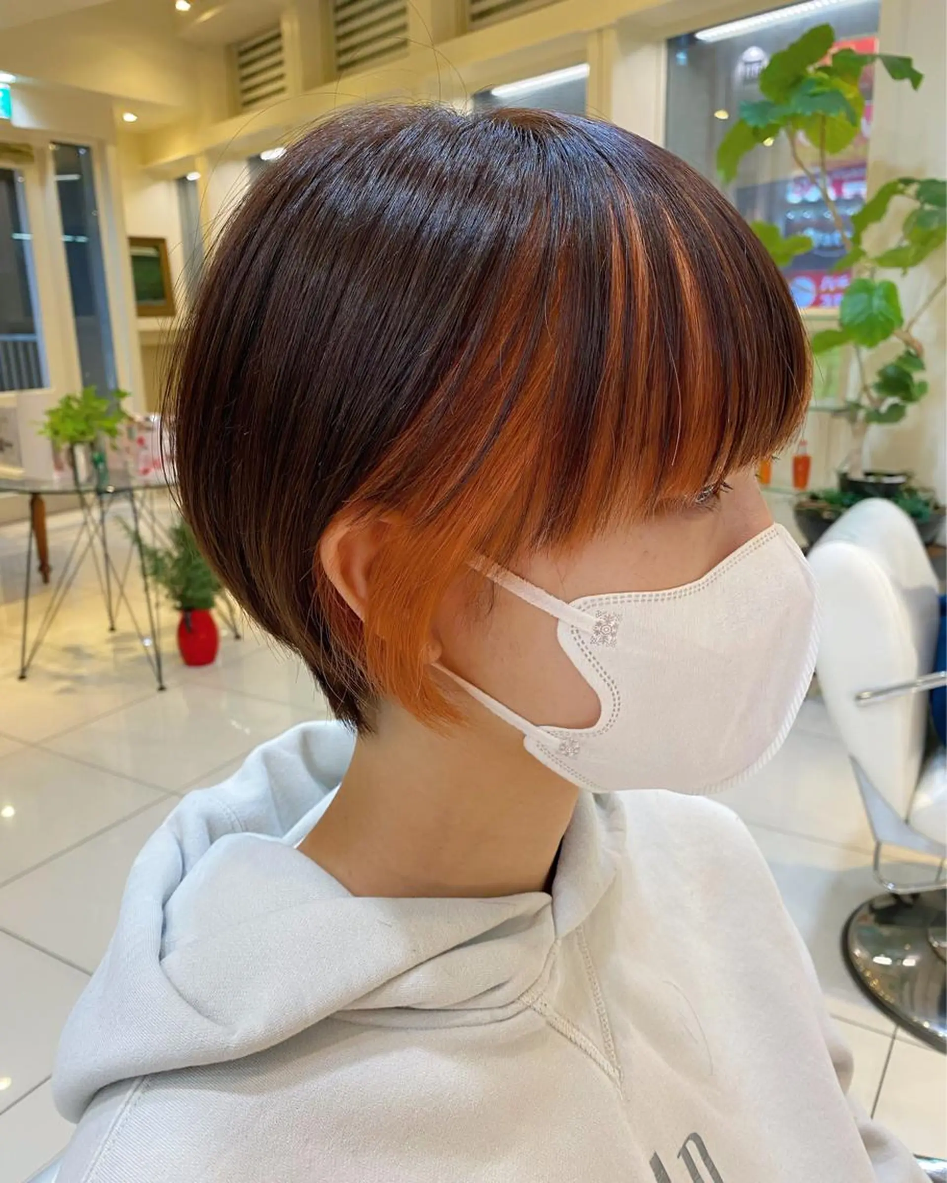 ショート ショートヘア ヒラカホ/ ブリーチ/似合わせのヘアスタイル