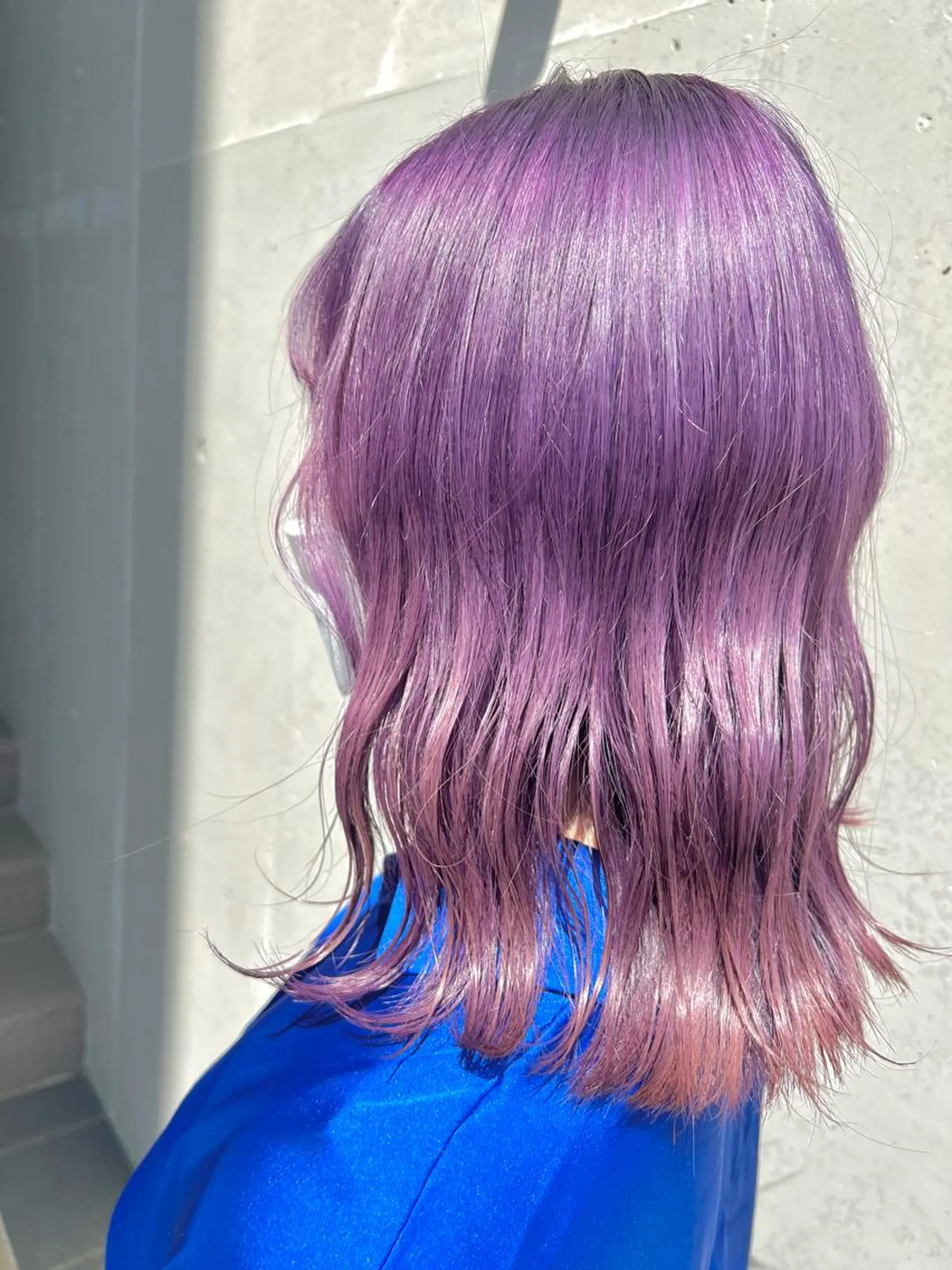 ミディアム ヘアカラー ☀️ハイトーンボブ ☀️石川 海斗のヘアスタイル