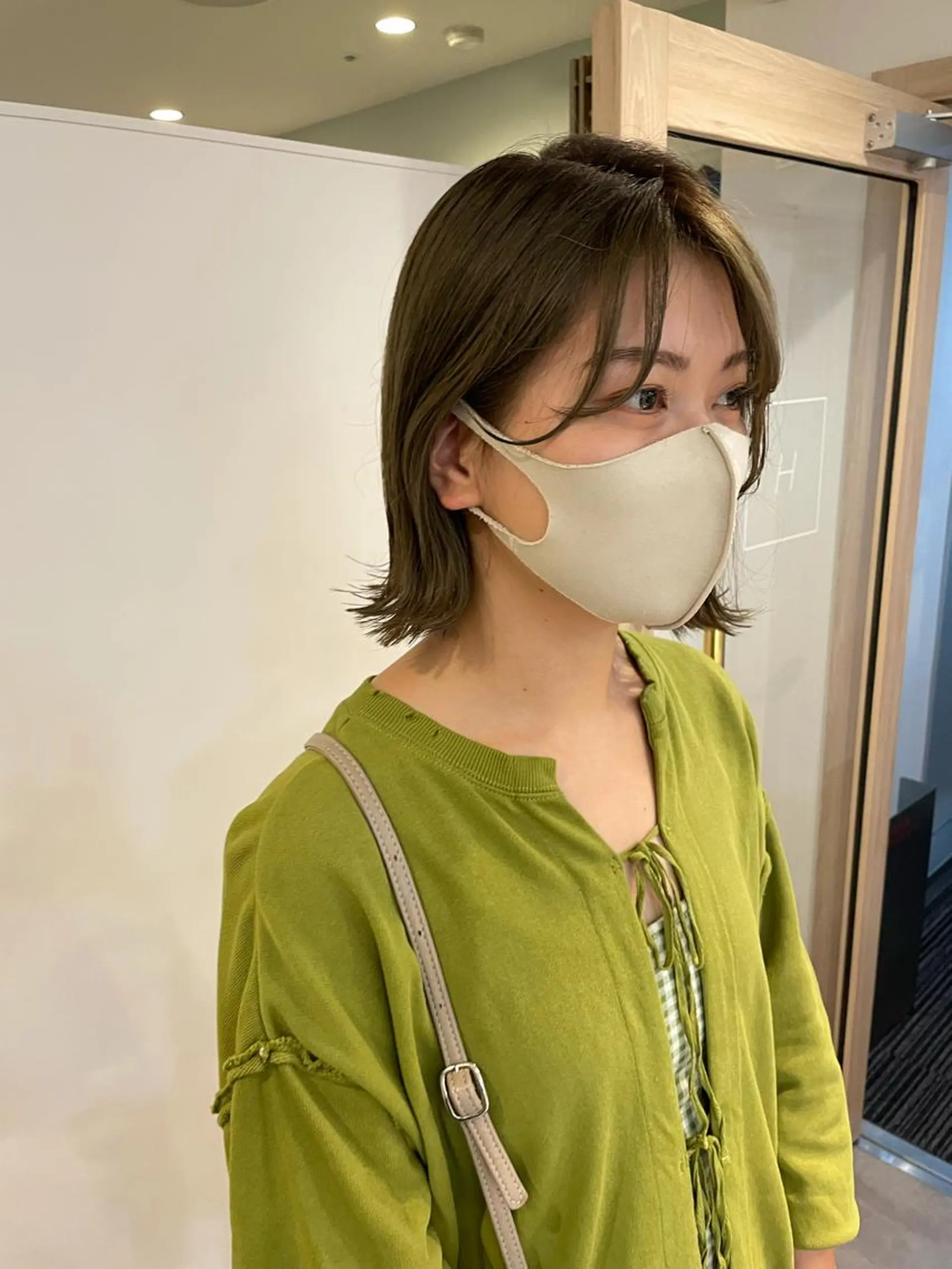 ショート 大迫 江梨のヘアスタイル