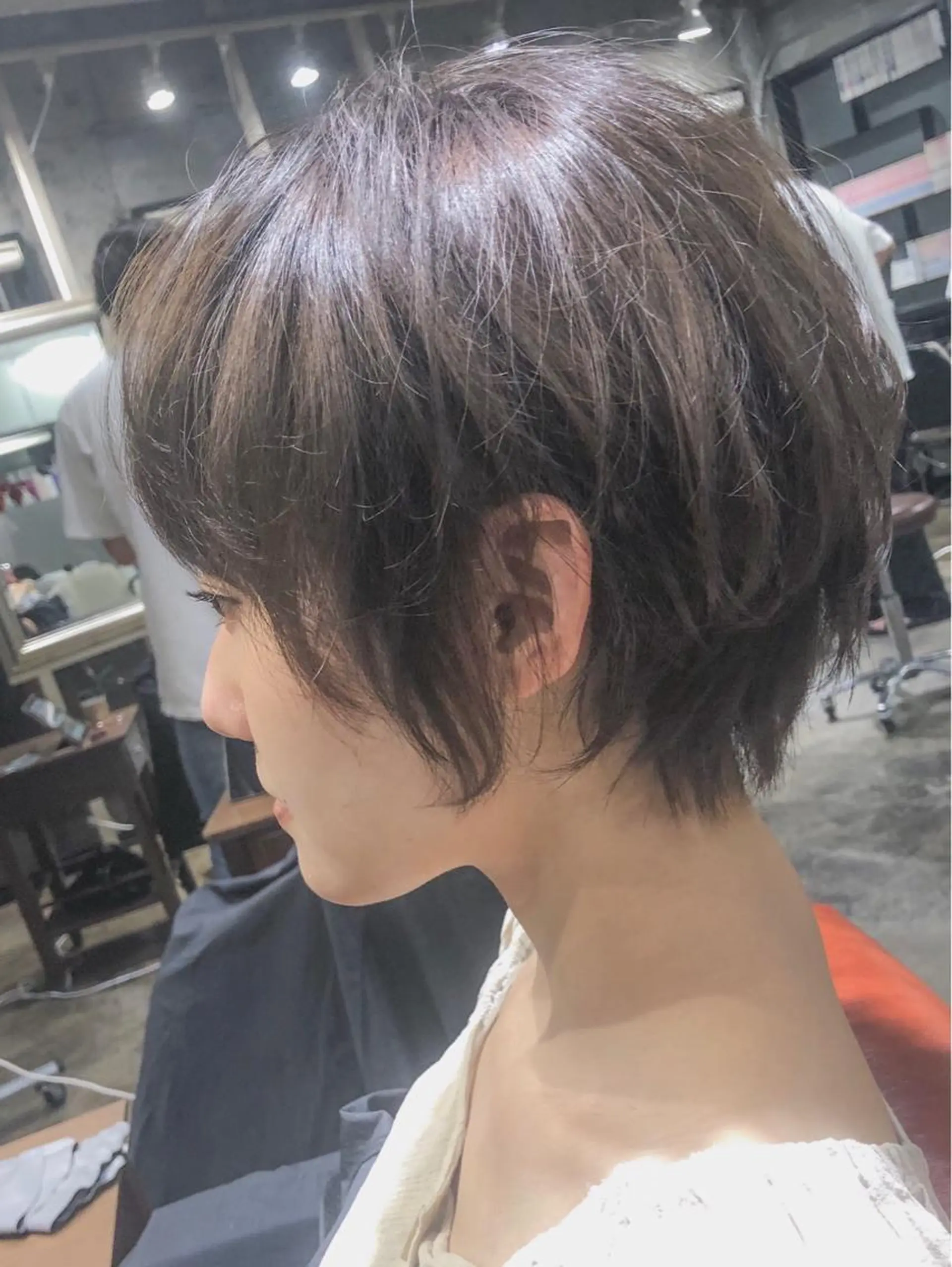 ショート 丸みショート ショートヘア 北條 優輝のヘアスタイル