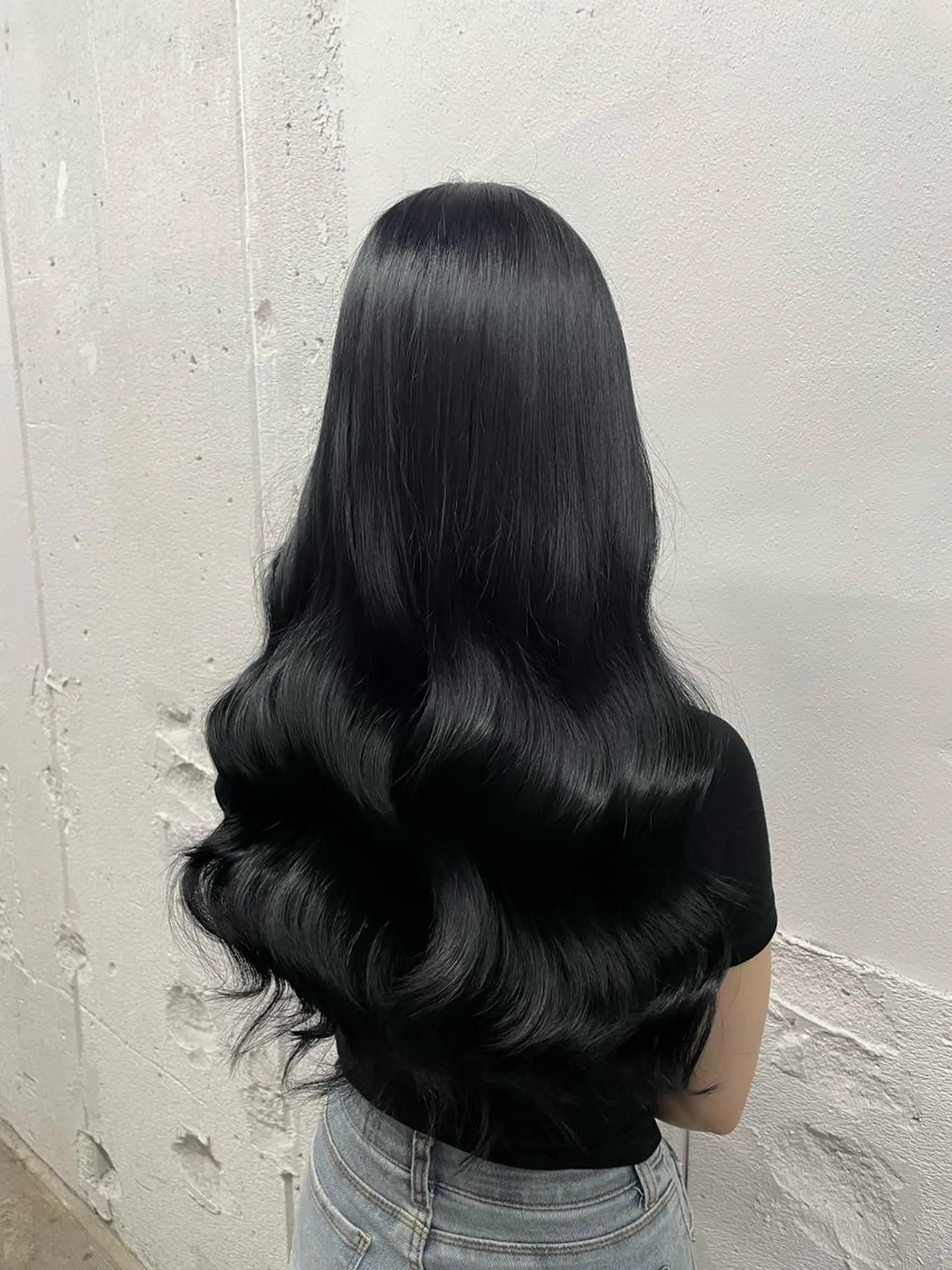 ロング カラー シールエクステ バレイヤージュ ミストバング ダブルカラー  フェイスフレーミング ヘアカラー エクステ 🧡艶髪ちゅるん髪 🫧🧡YUKI❄️のヘアスタイル